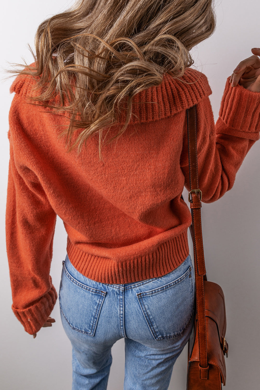 Flamingo Ribbed Sweater LT