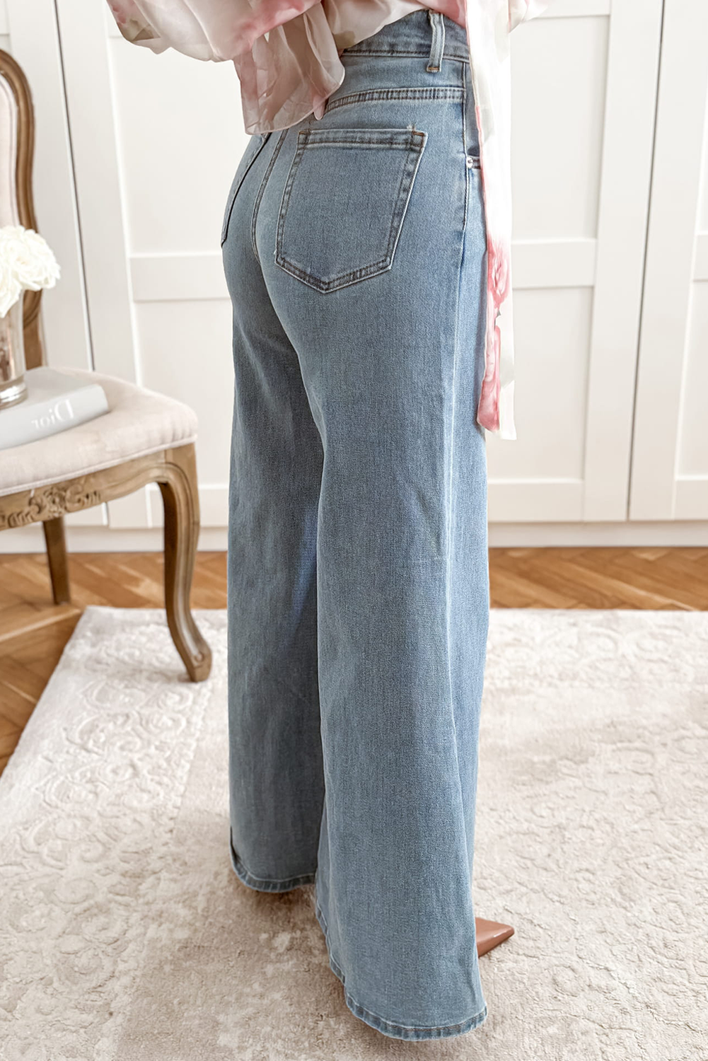 Beau Blue Bell Bottom Jeans LT