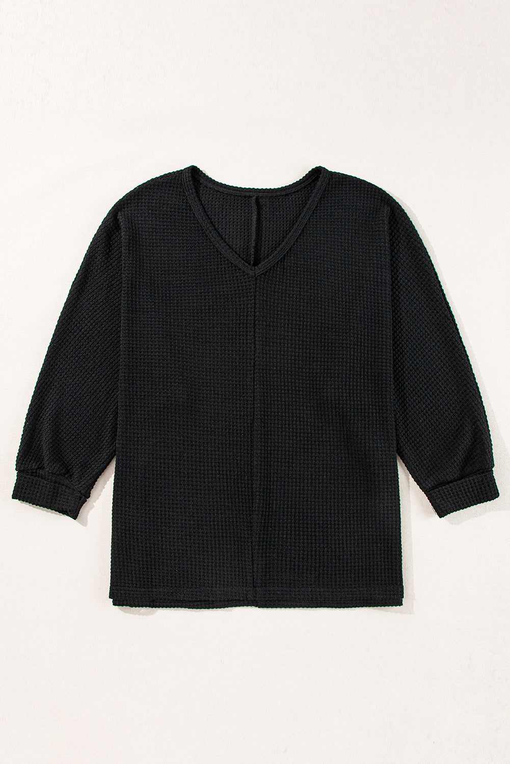 Waffle Knit Loose Fit Top RTS