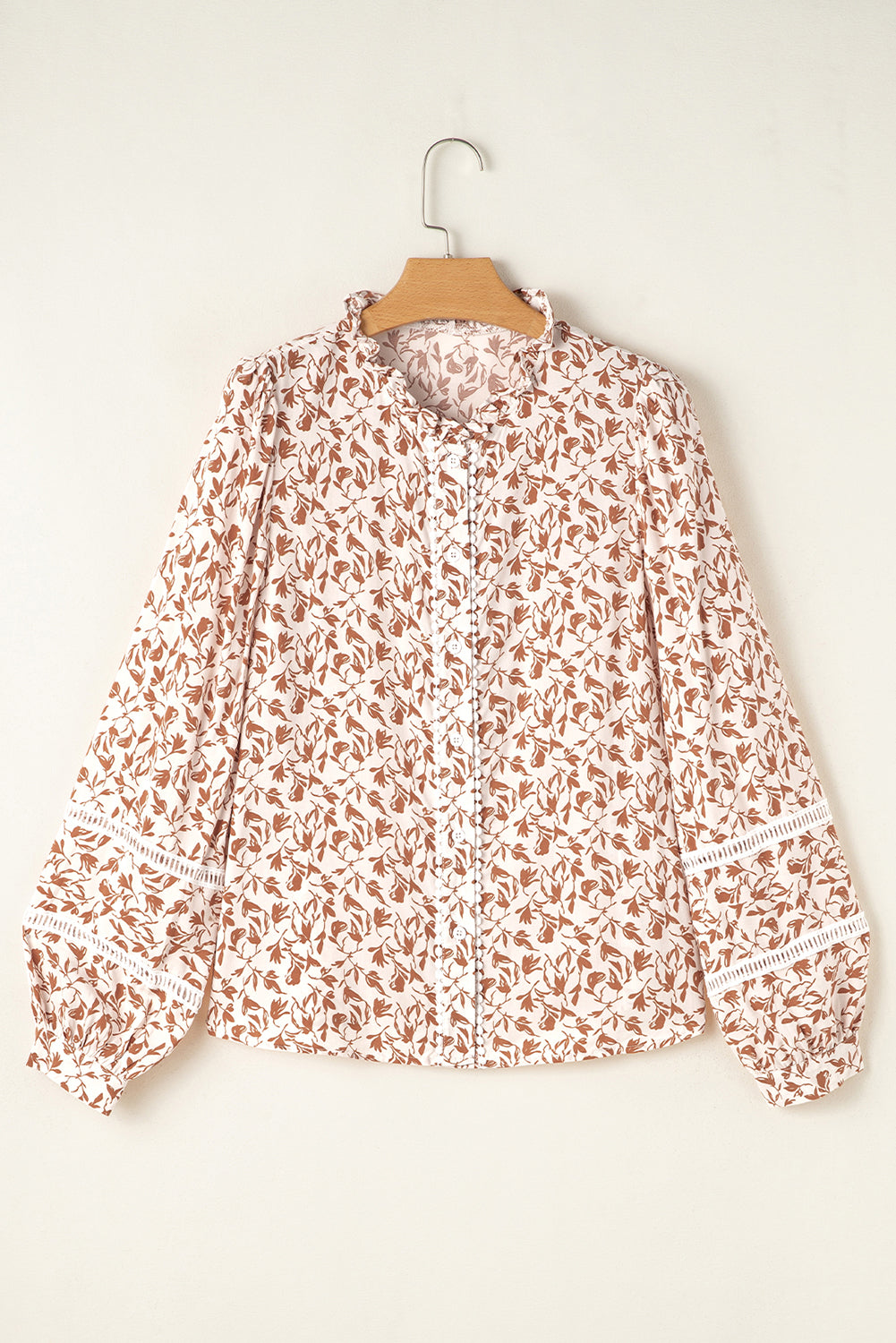 Floral Lace Fall Top RTS