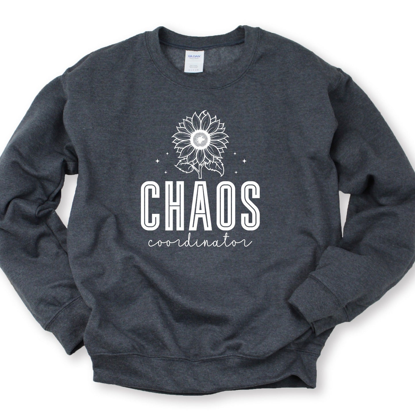 Wholesale Floral Chaos Coordinator - Heather Charcoal Tee