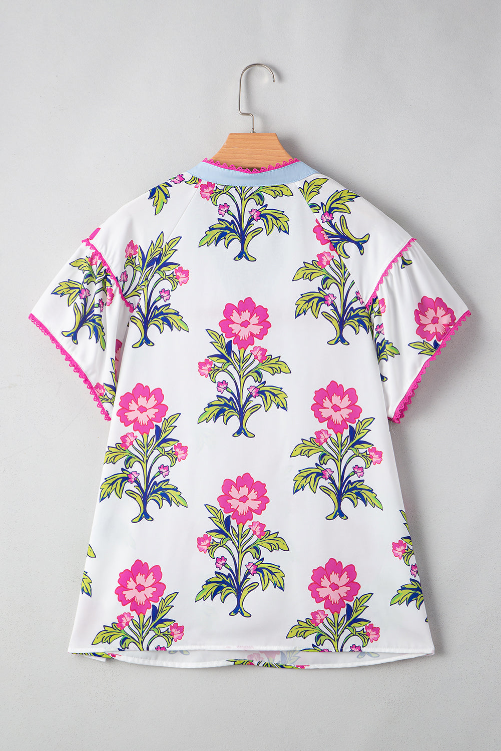 Rose Vintage Floral Blouse RTS