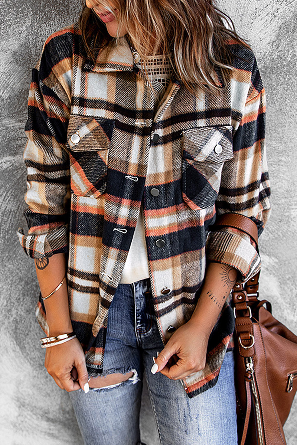Plaid Pocket Shacket *multiple colors* LT