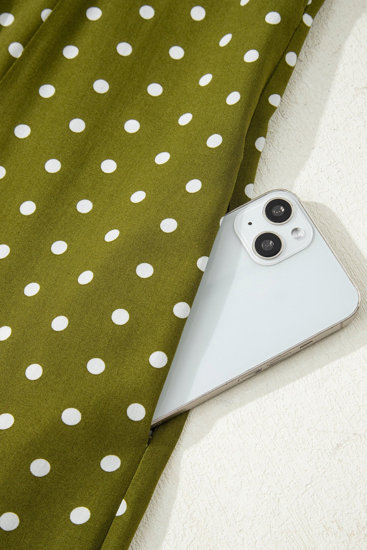 Green Polka Dot Lace Maxi LT