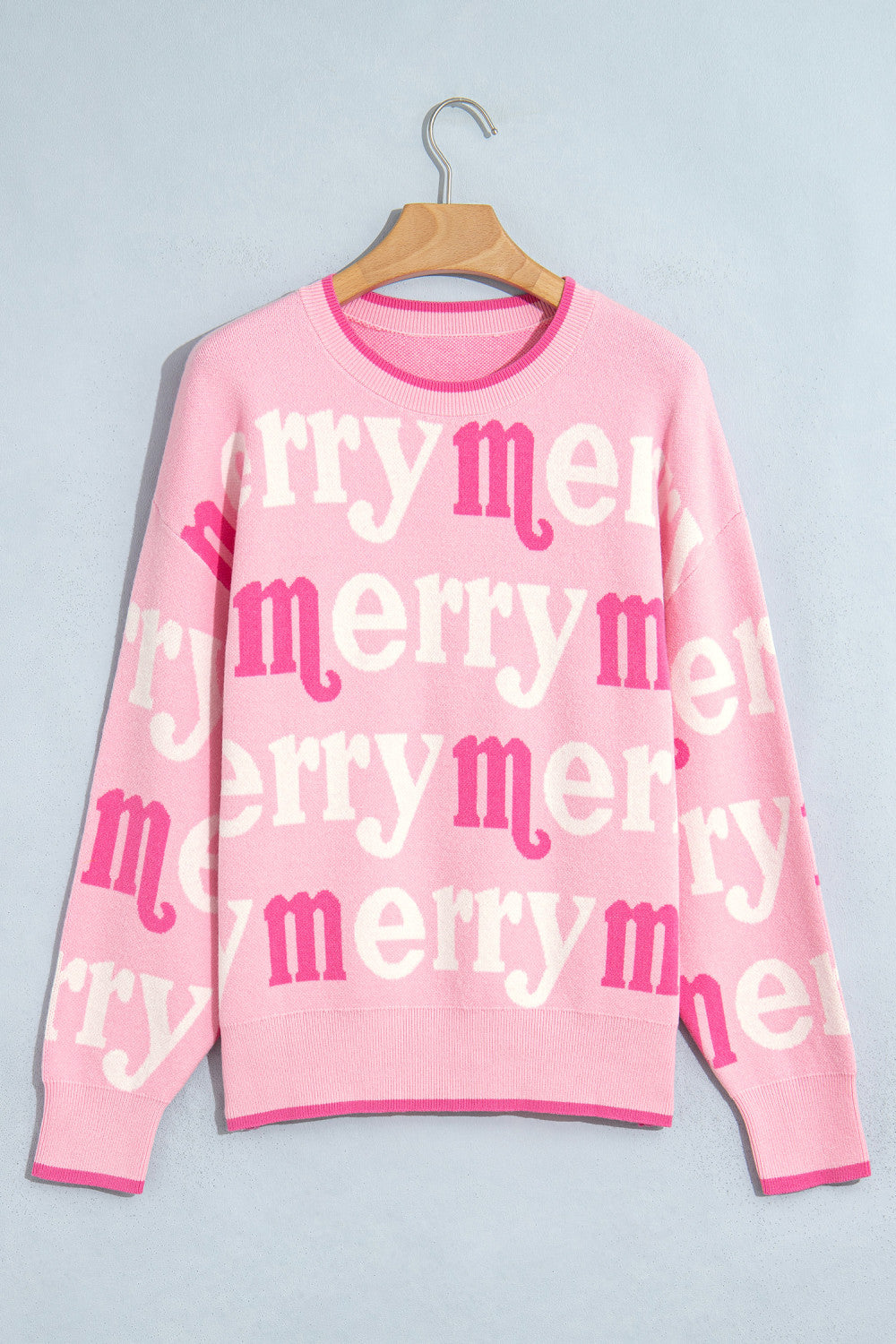 Pink Merry Knit Sweater