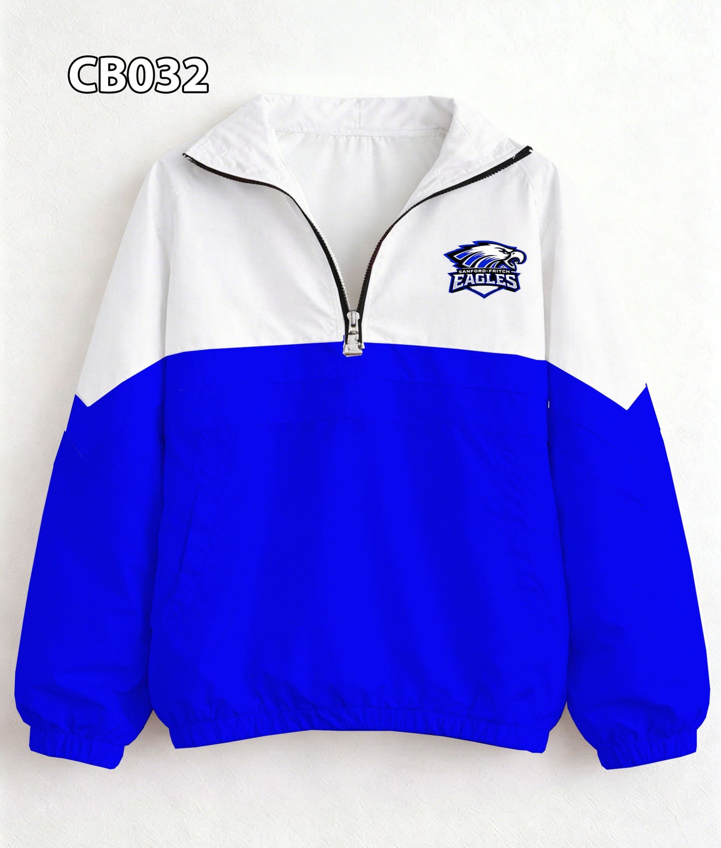 ADULT Blue & White Eagles Pullover