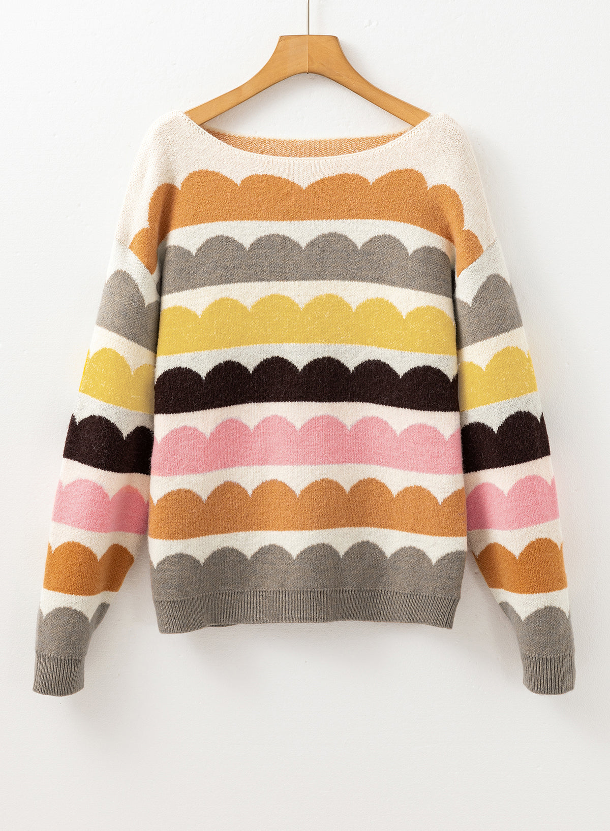 Yellow Wave Sweater LT