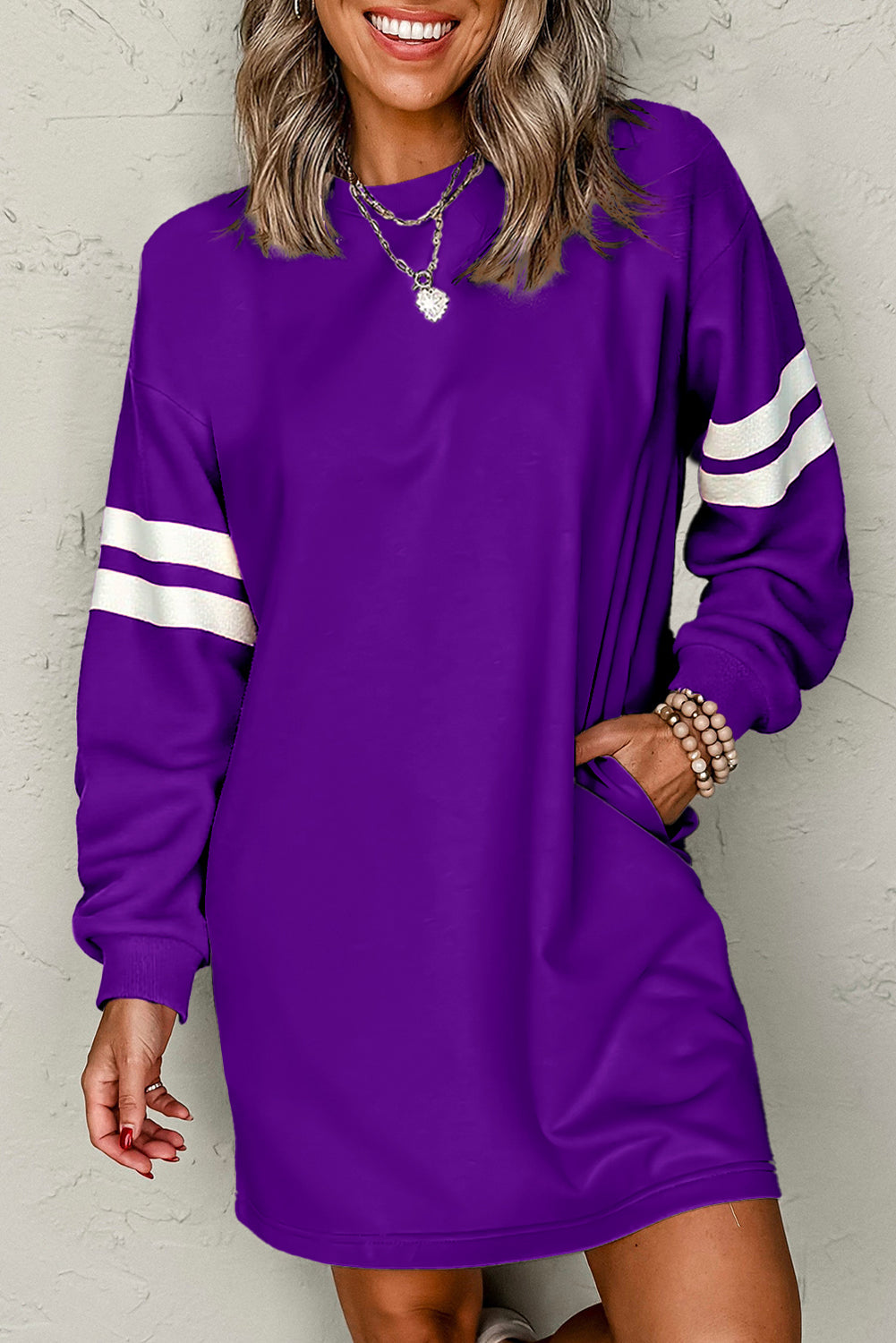 Varsity Dress *MULTIPLE COLORS*