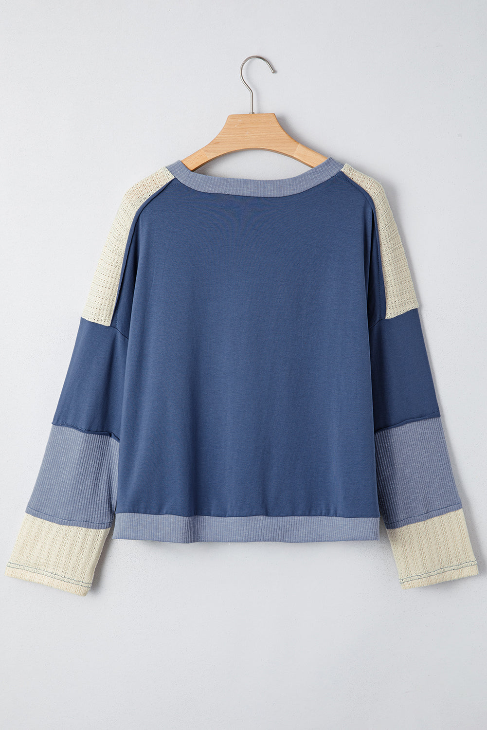 Blue Colorblock Star Top LT