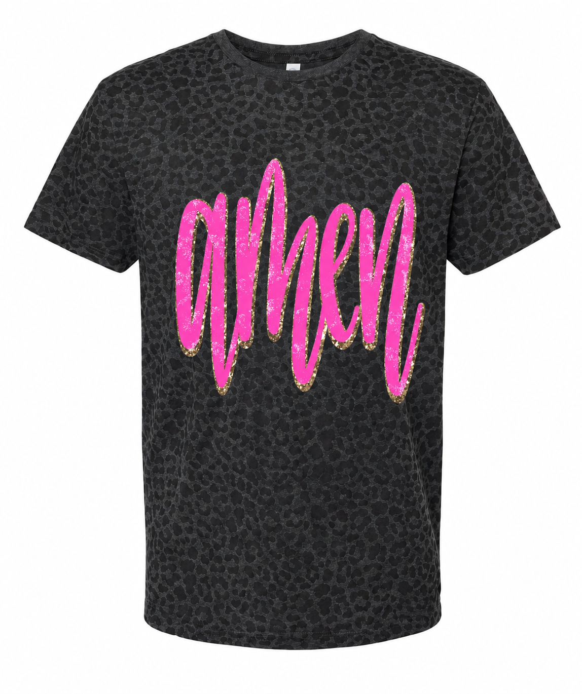 Black Leopard Amen Tee.
