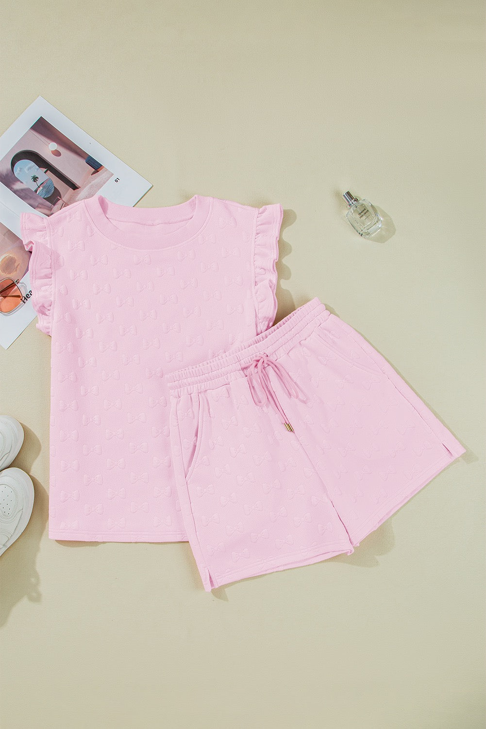 Pink Bow Textured Set RTS