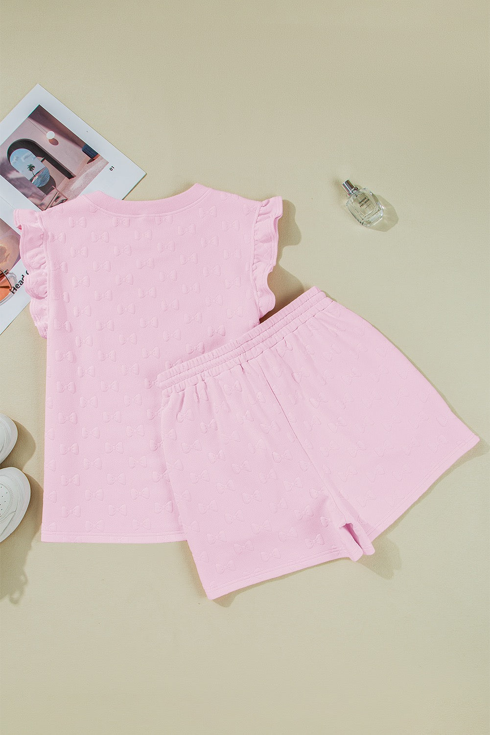 Pink Bow Textured Set RTS