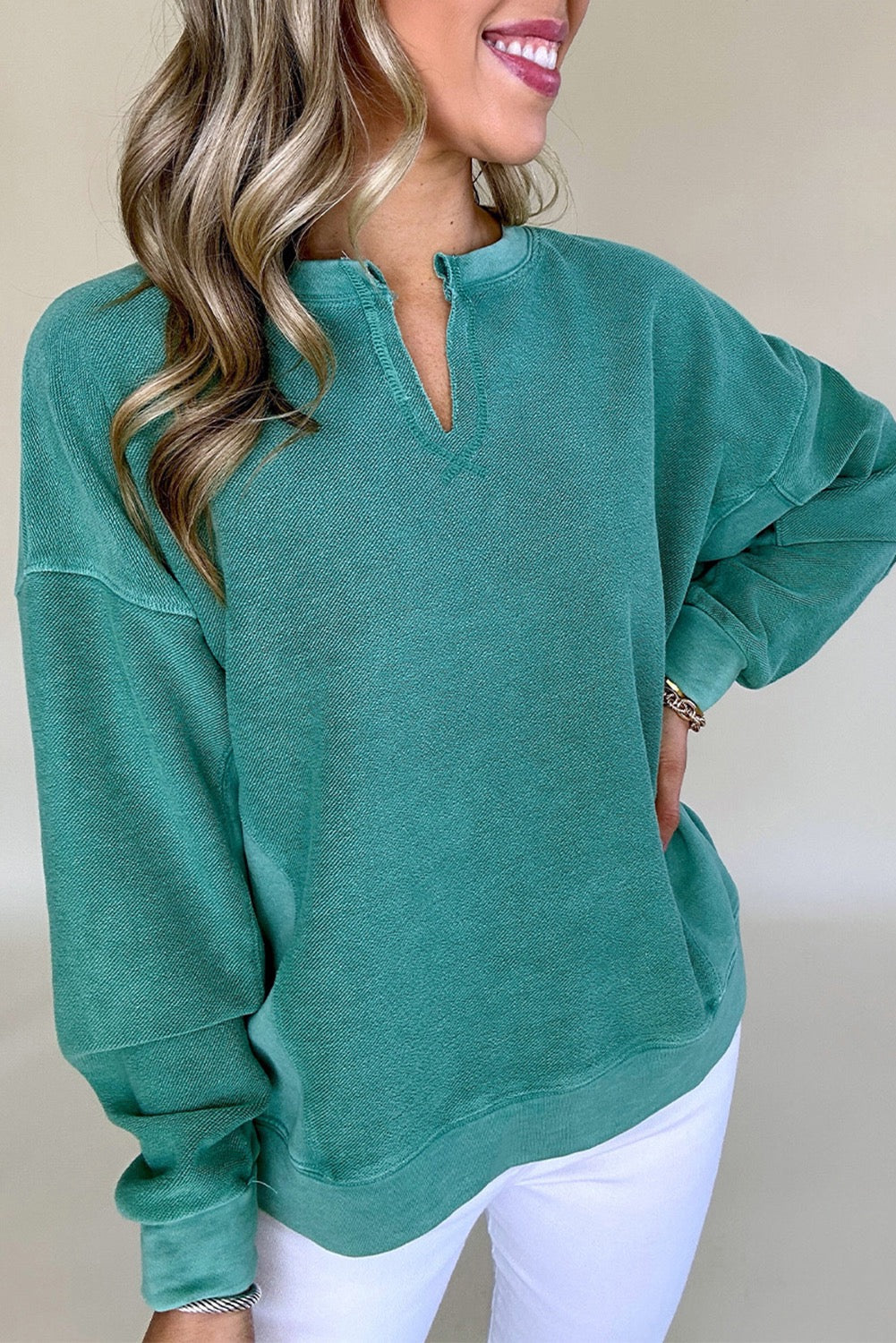 Teal Pullover RTS