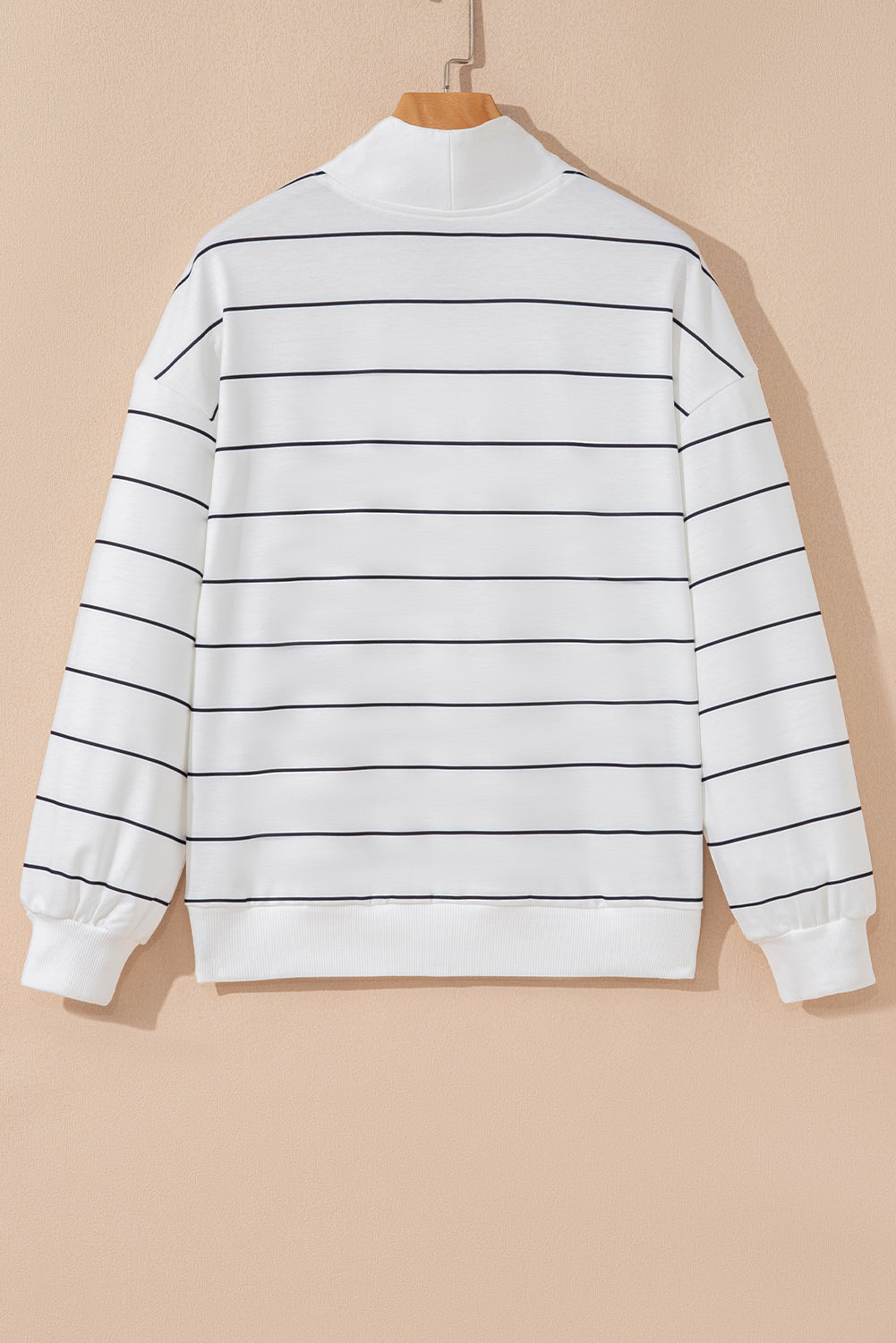 Striped Zip Up Top LT