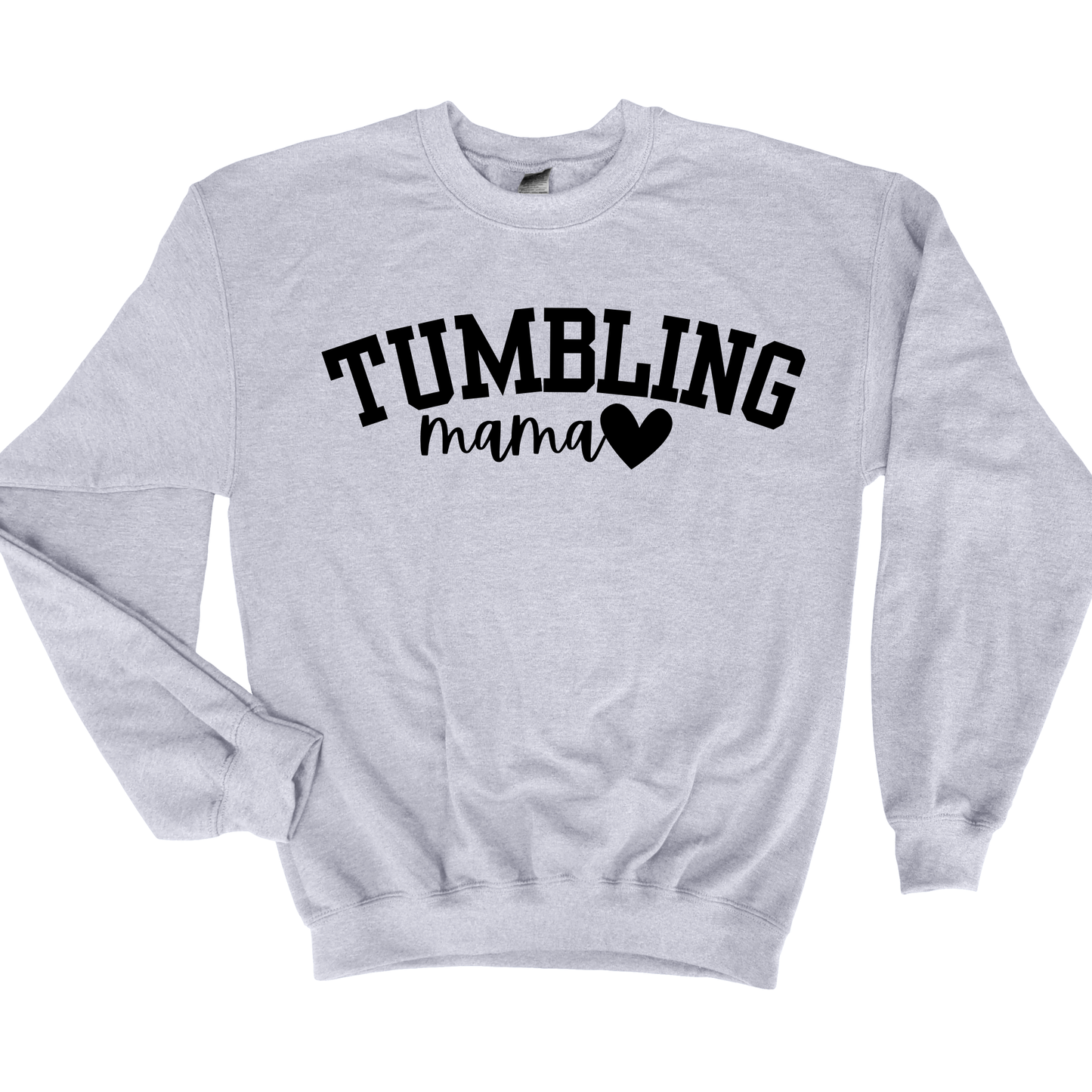 Wholesale Tumbling Mama - Ash Sweatshirt