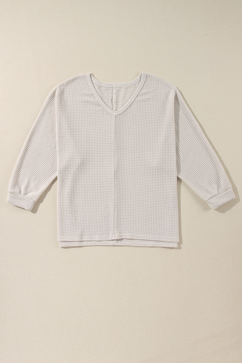 Waffle Knit Loose Fit Top RTS