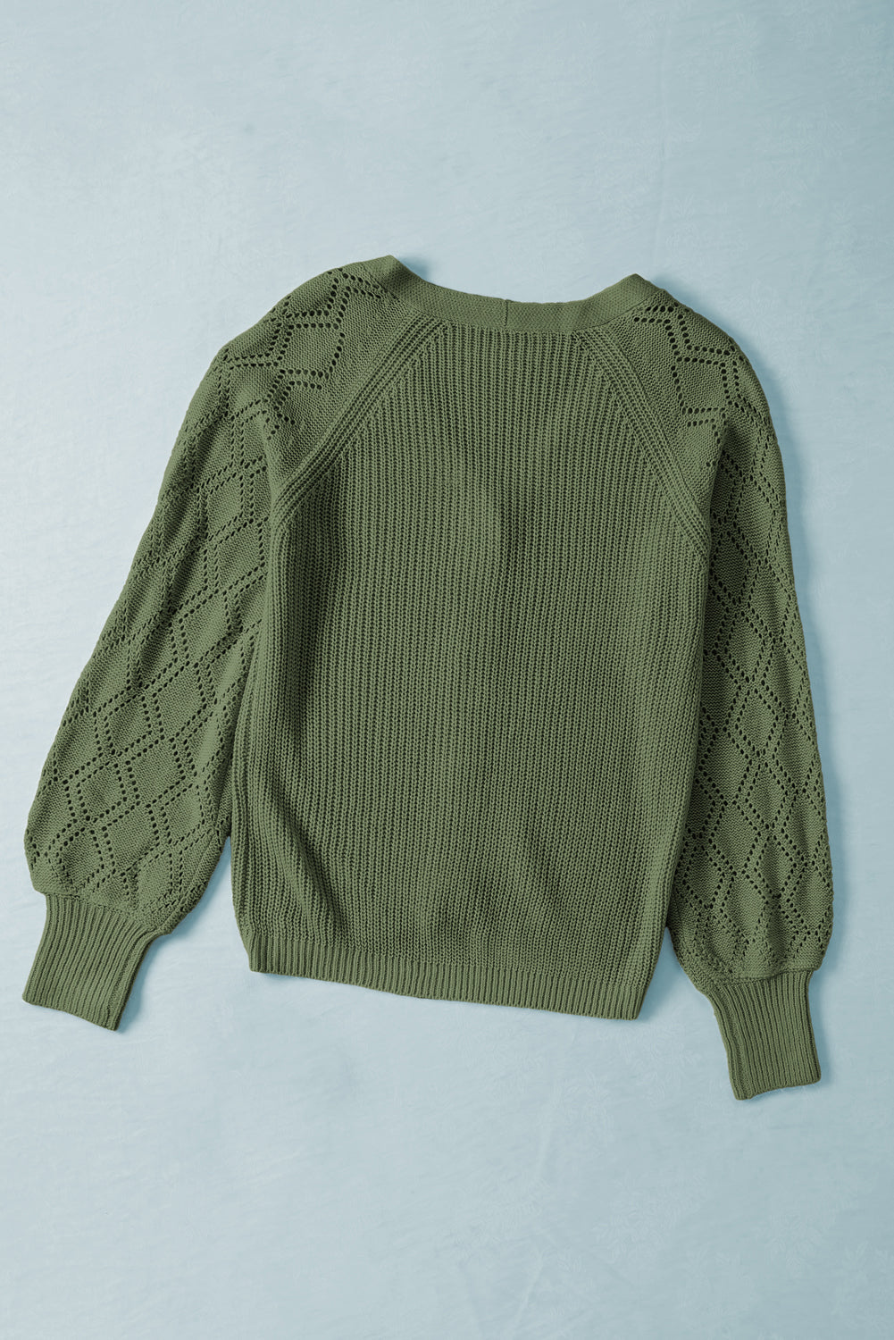 Bishop Sleeve Cardigan Sweater LT
