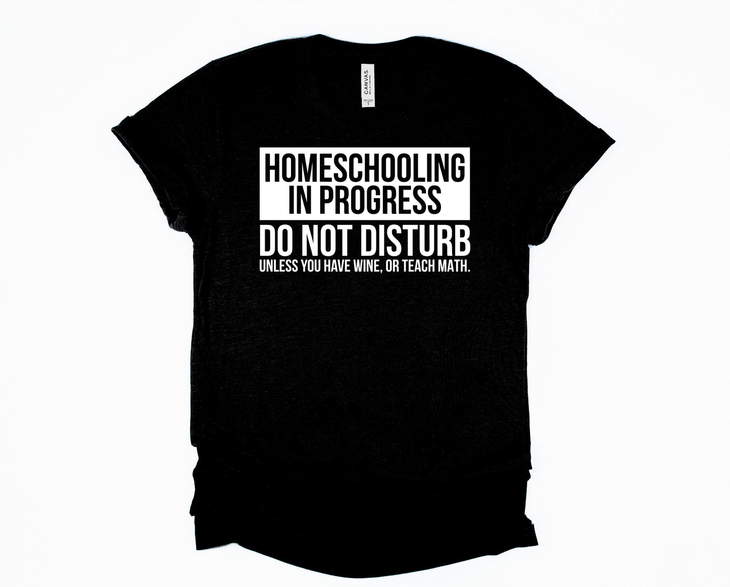 Homeschooling in Progress Graphic Tee