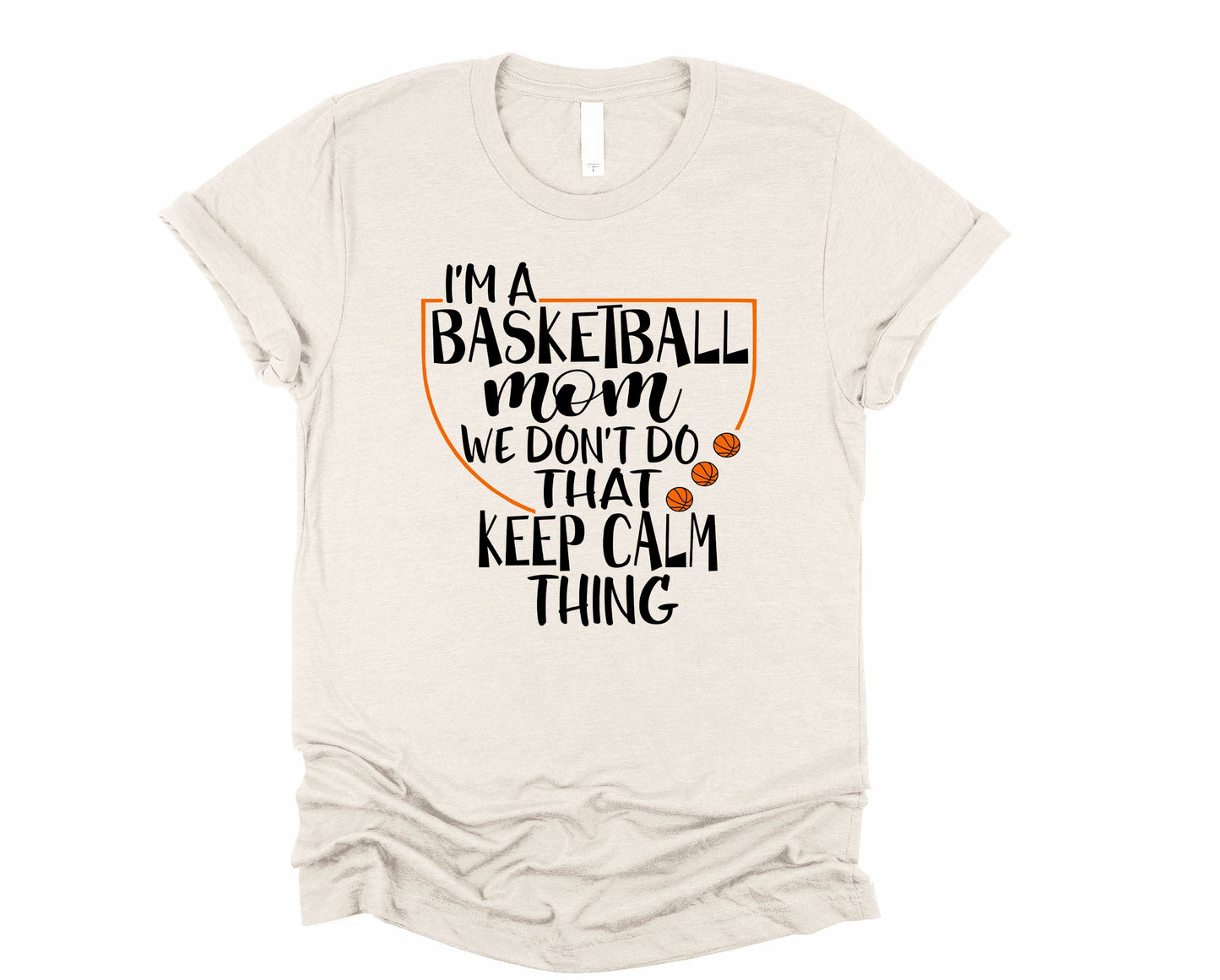 Wholesale We Don't Do That Graphic Tee - Heather Sand
