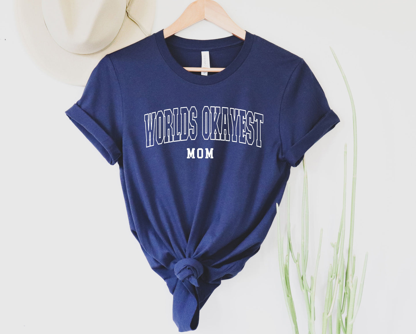 Worlds Okayest Mom Graphic Tee