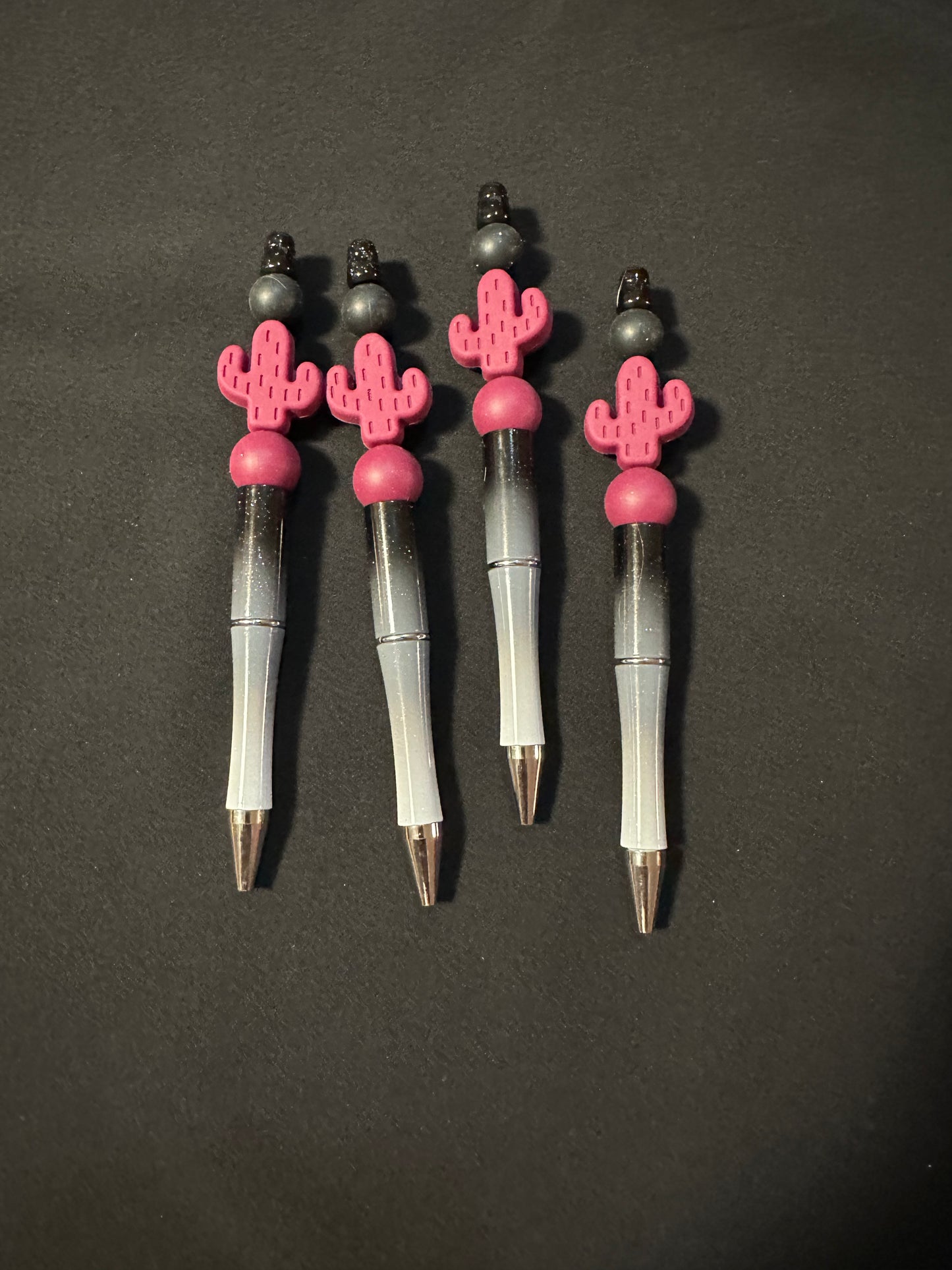 Maroon Cactus Pen