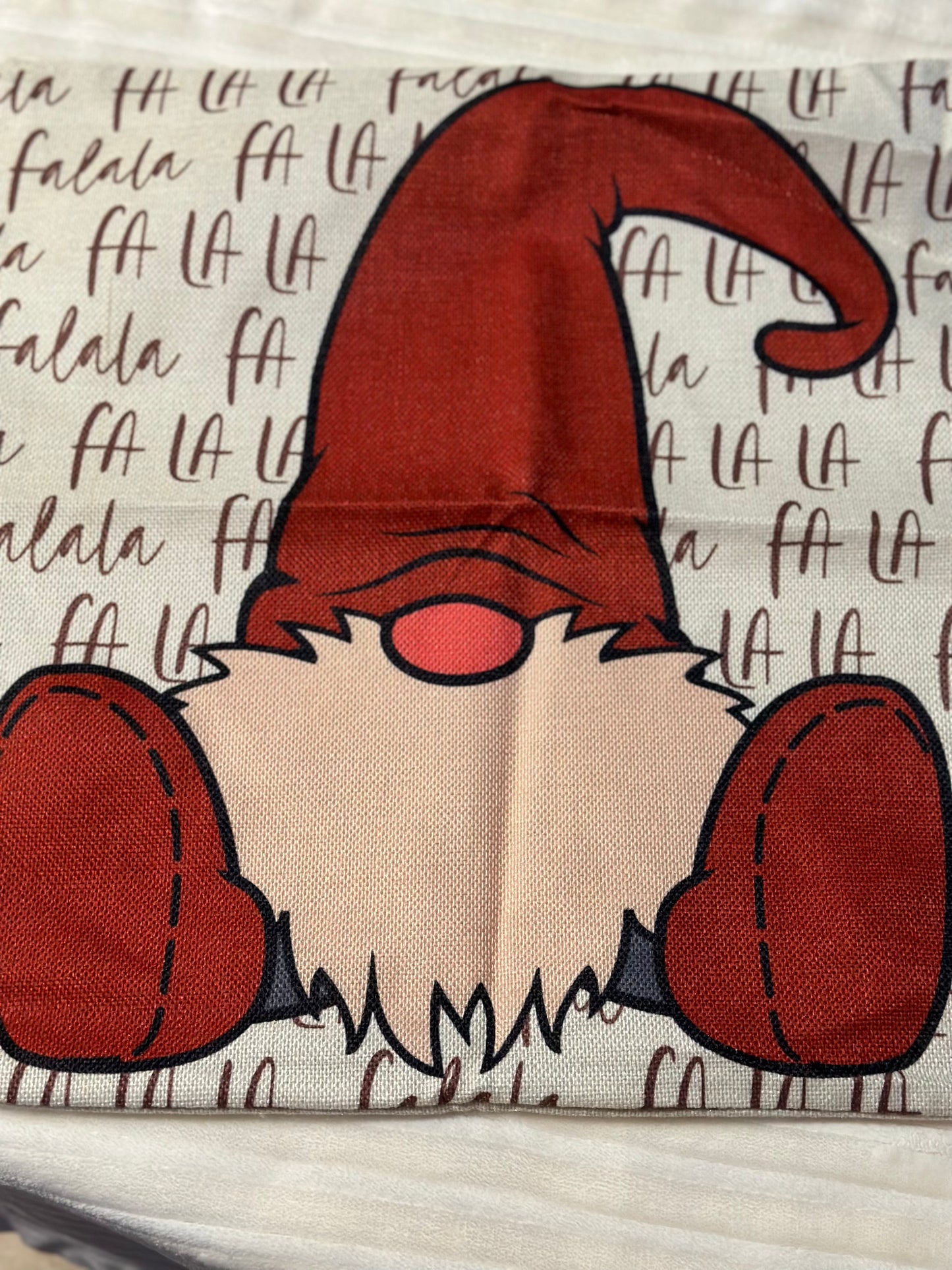 Gnome Pillow Cover