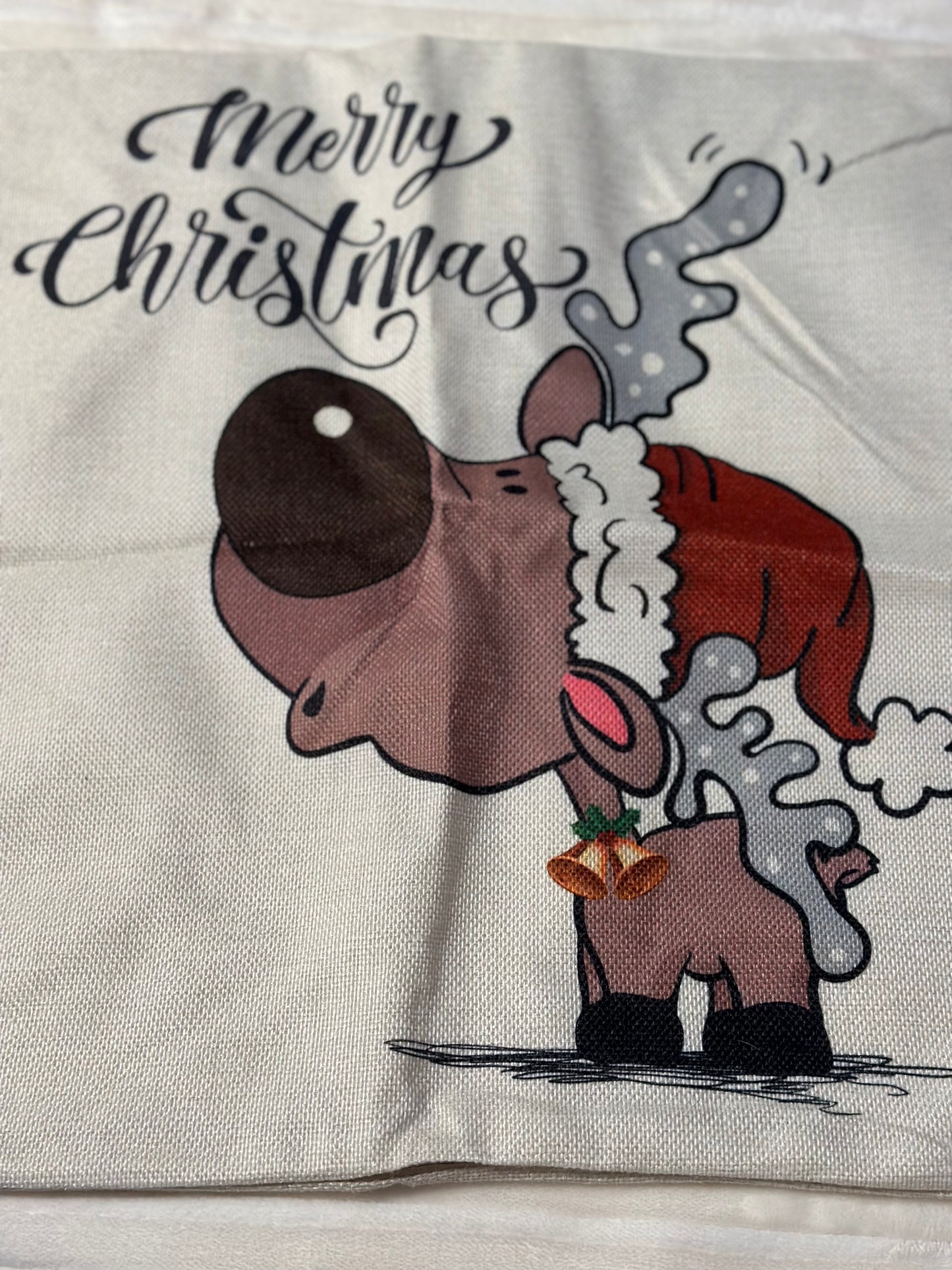 Reindeer Pillow Cover