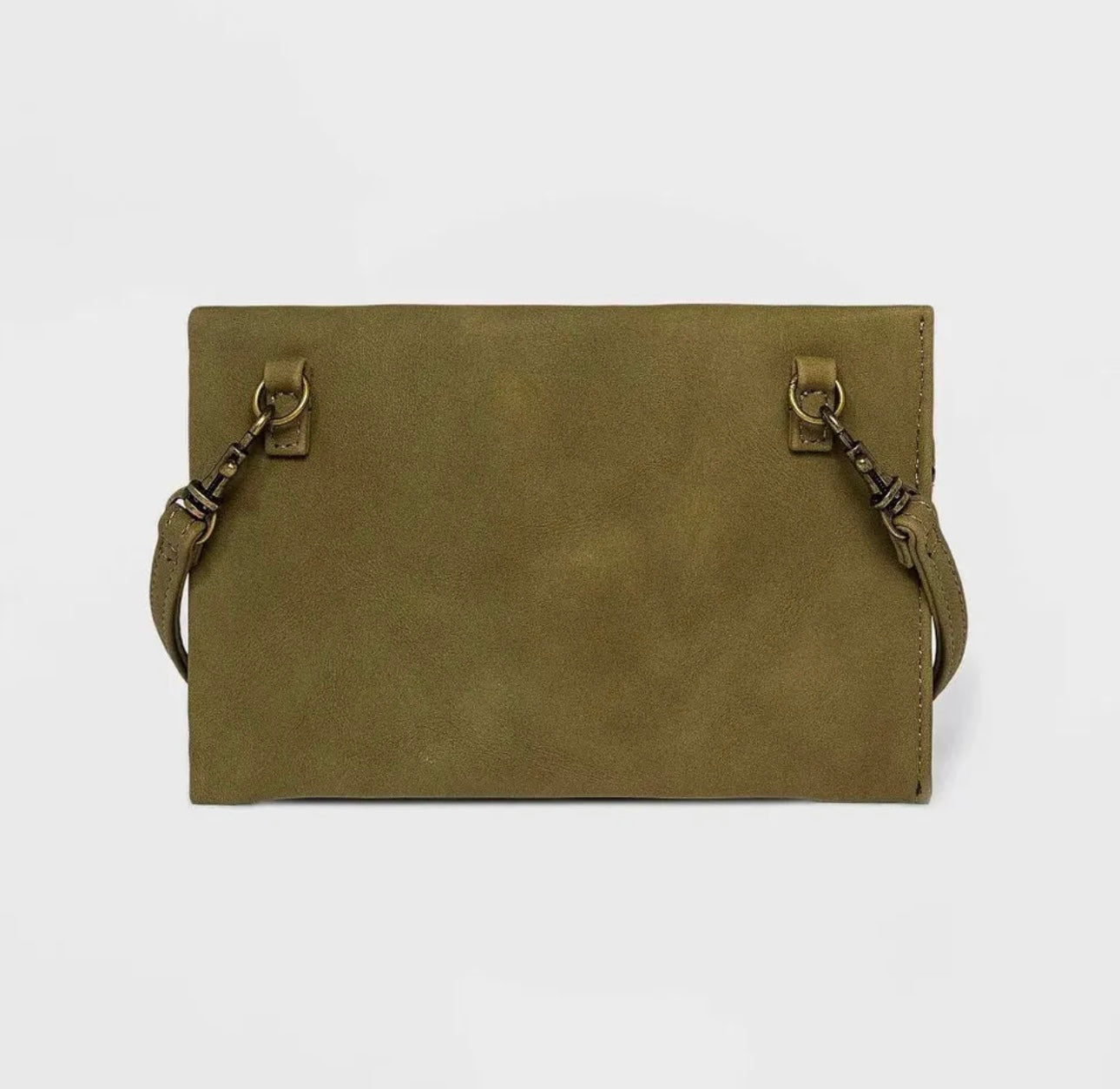 Green Crossbody Wallet
