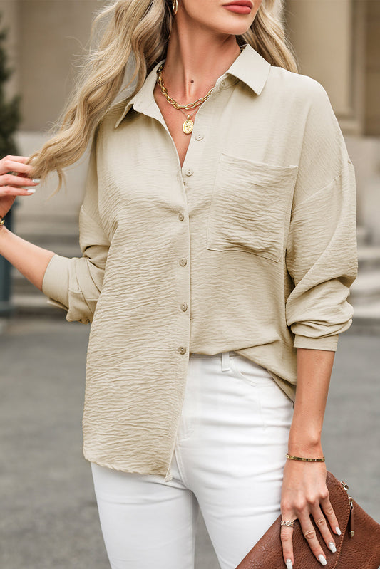 Crinkle Pocket Shirt LT