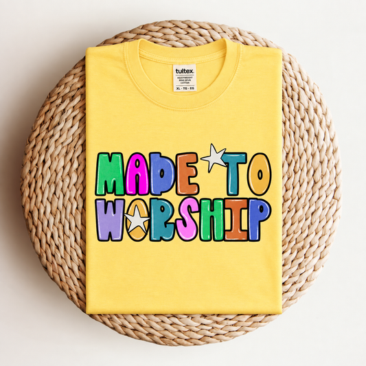Made To Worship Tee RTS
