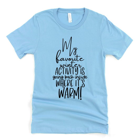 My favorite Winter activity