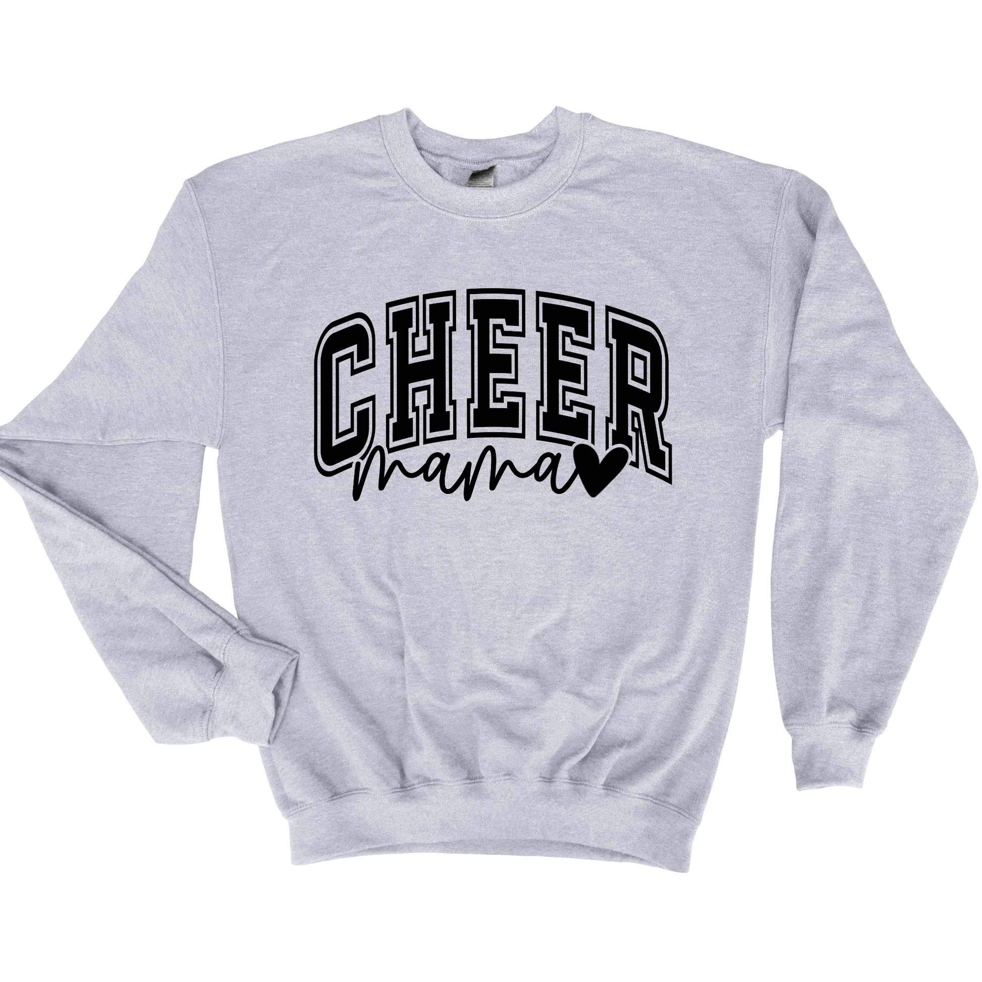 Wholesale Varsity Cheer Mama - Ash Sweatshirt