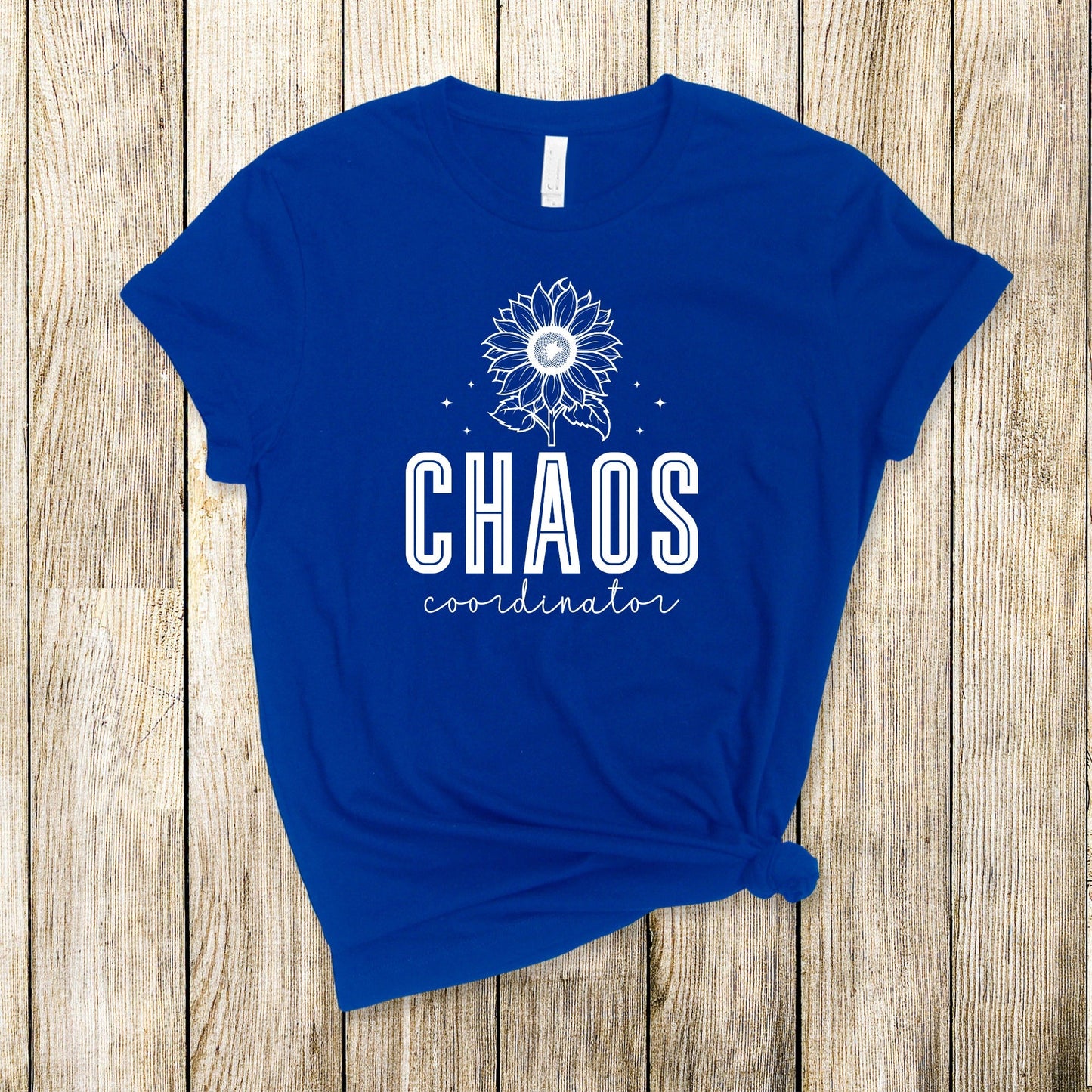 Wholesale Floral Chaos Coordinator - Royal Tee