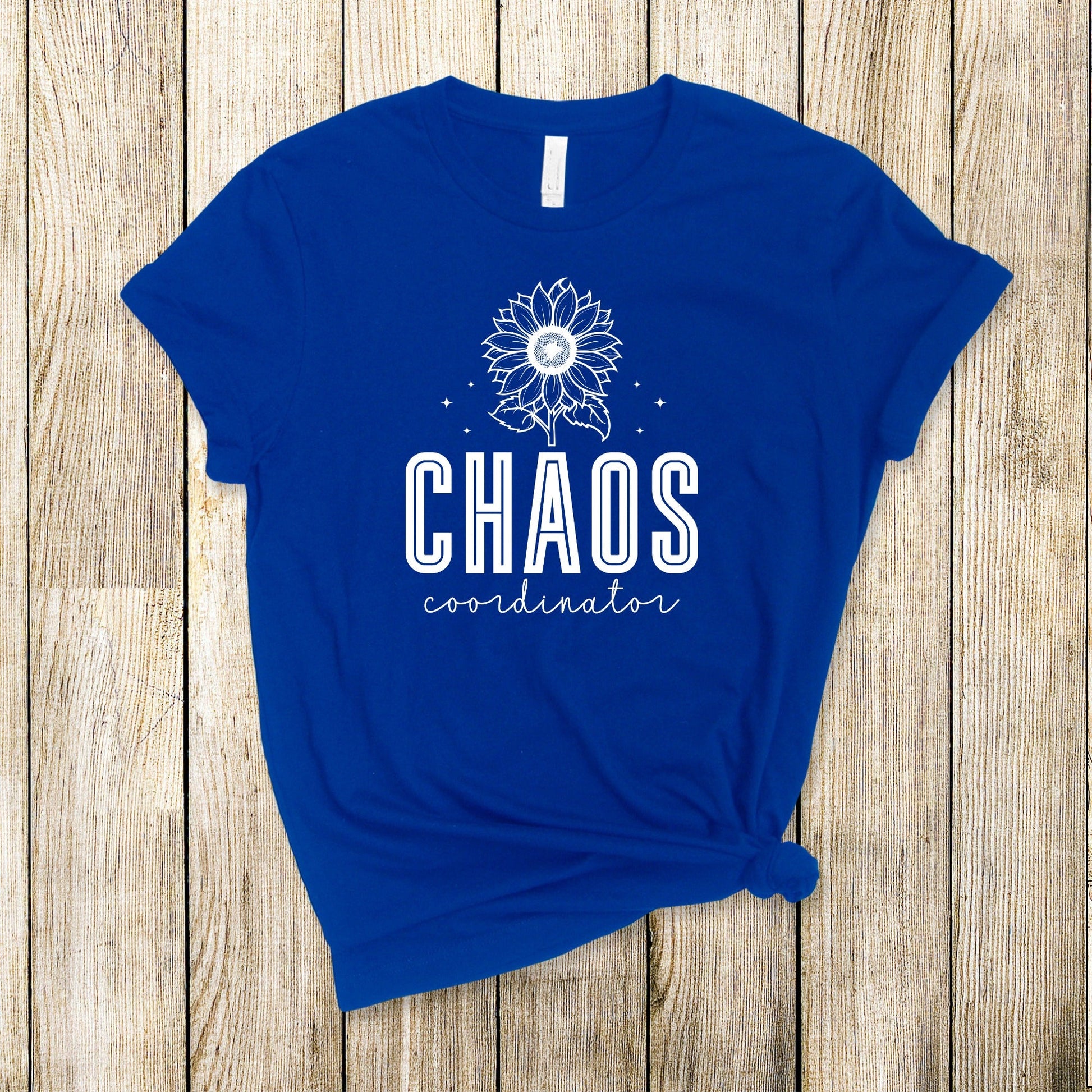 Wholesale Floral Chaos Coordinator - Royal Tee