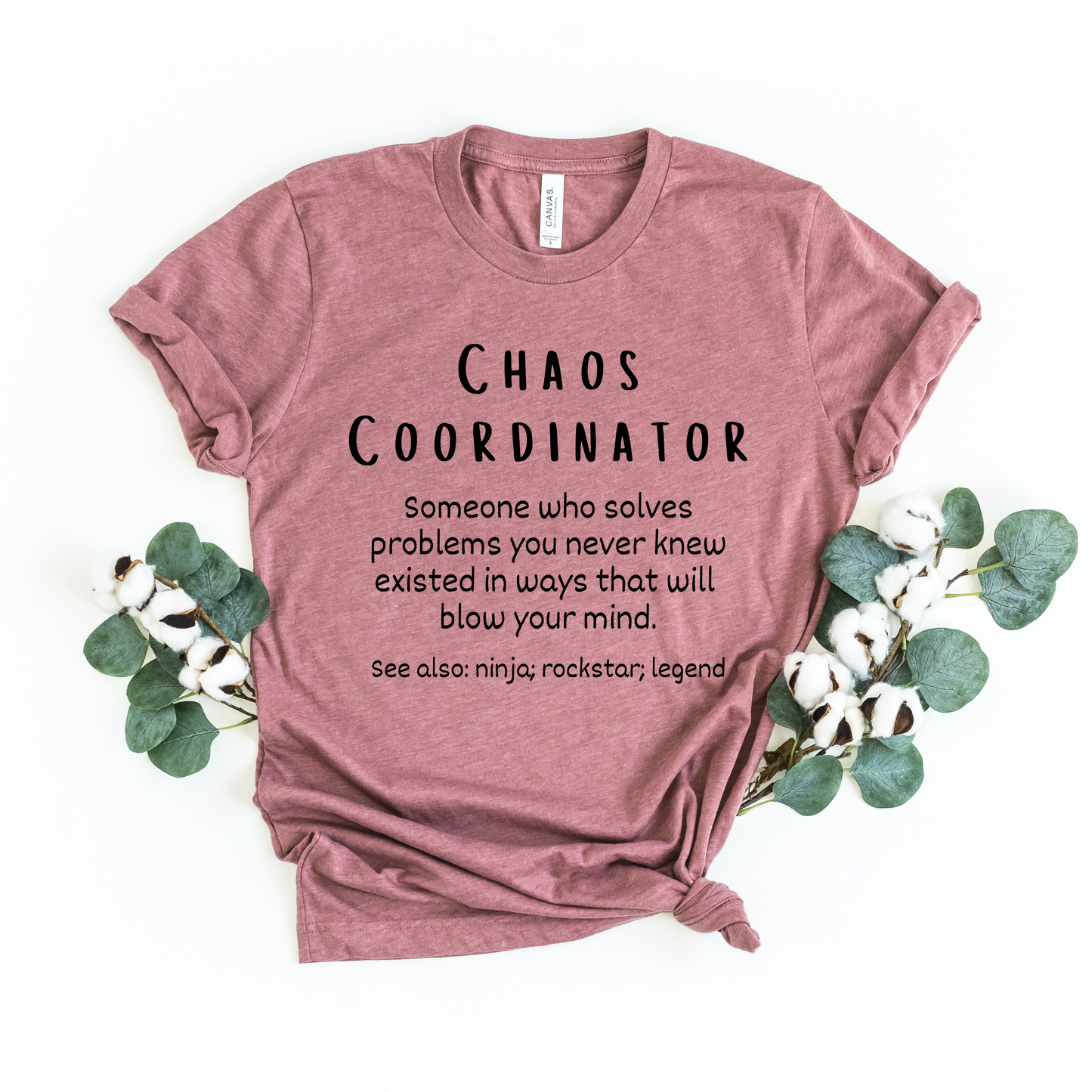 Chaos Coordinator Graphic Tee