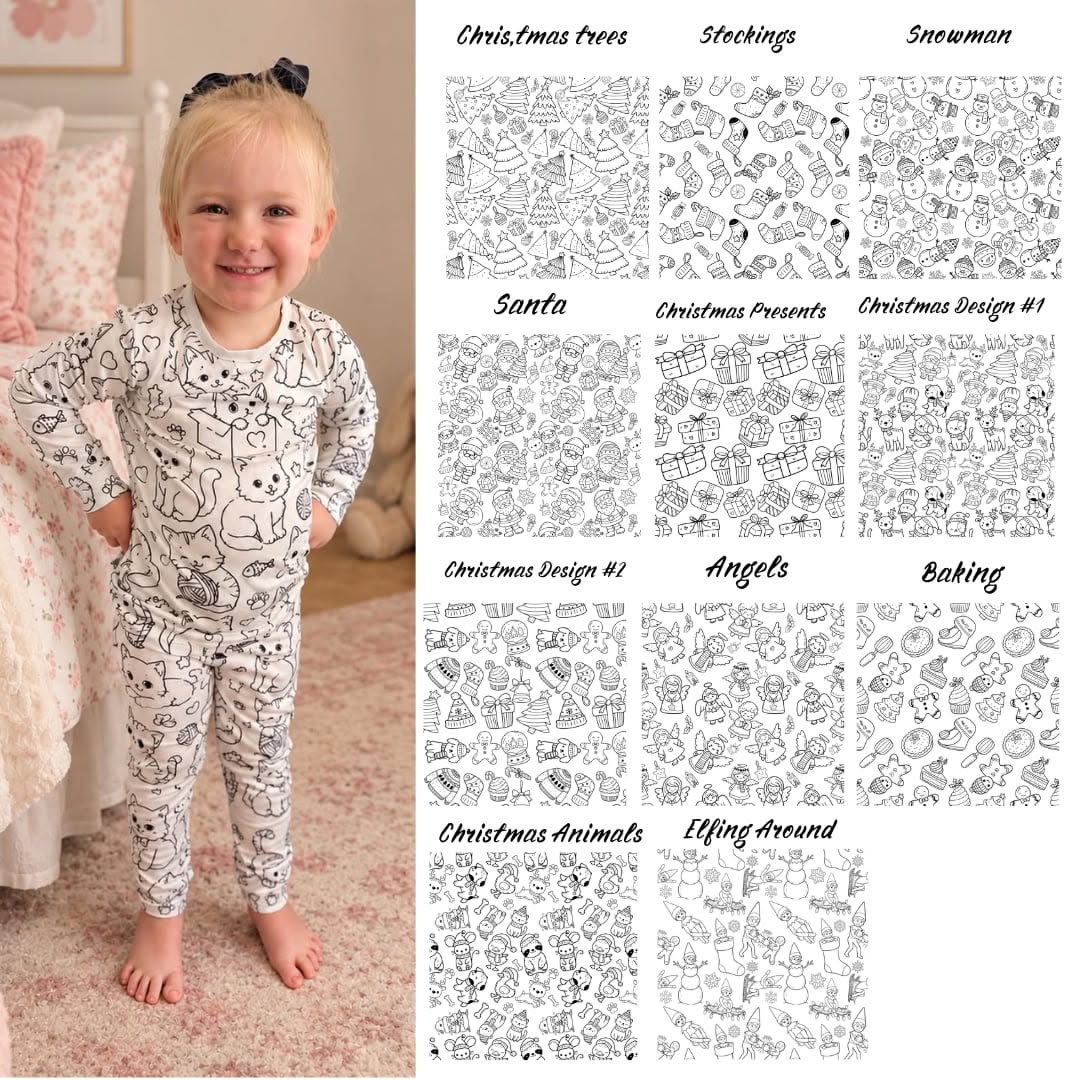 The Color Me Cozy Pajama Collection