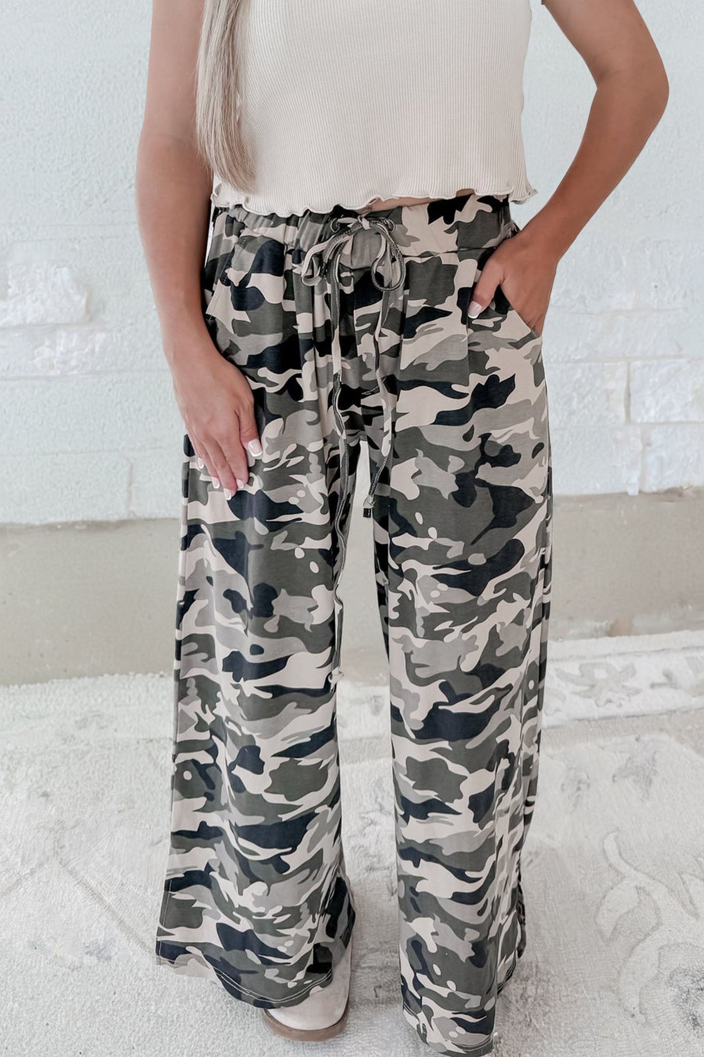 Camo Casual Pants