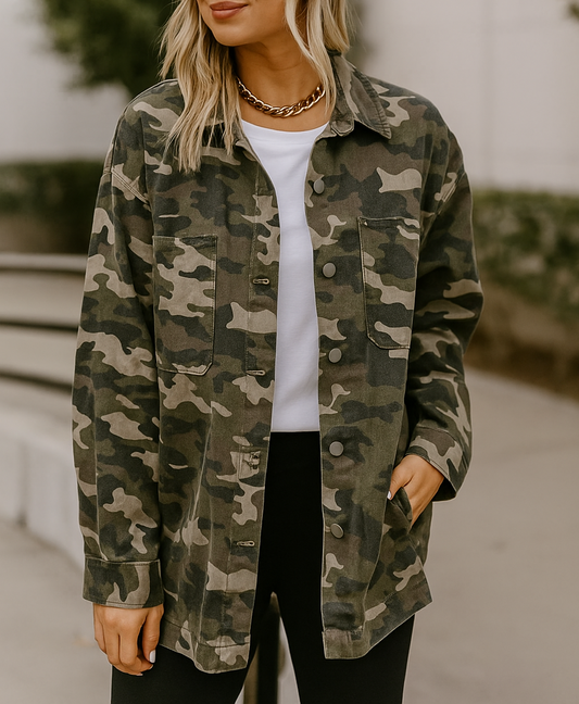Camo Jean Jacket LT