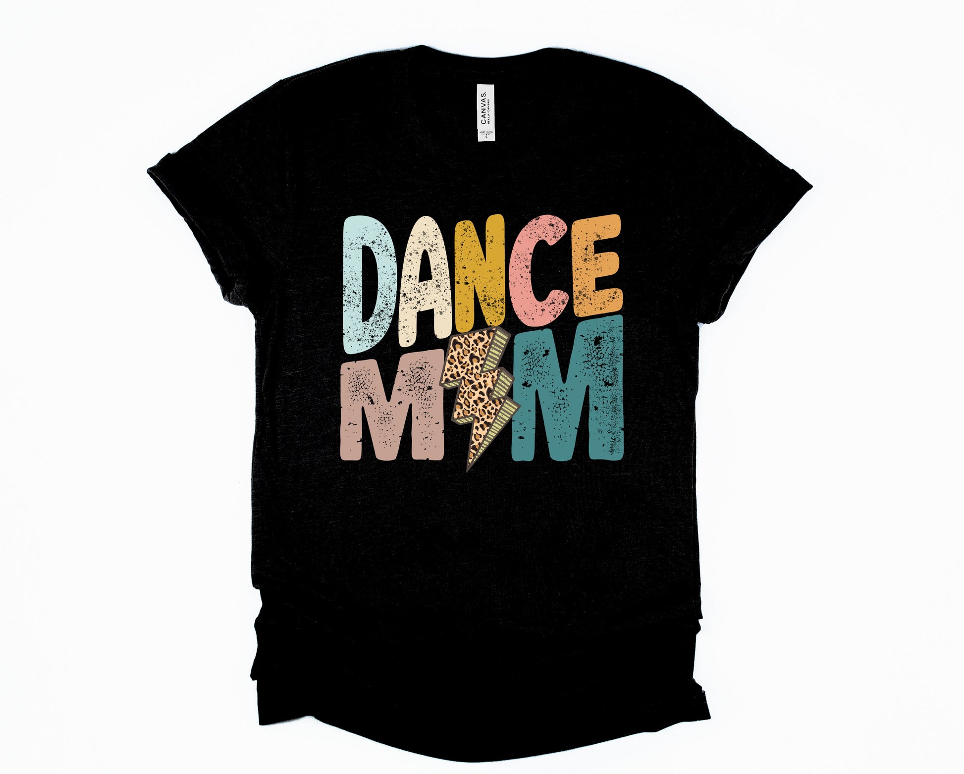 Wholesale Dance mom Graphic Tee - Black