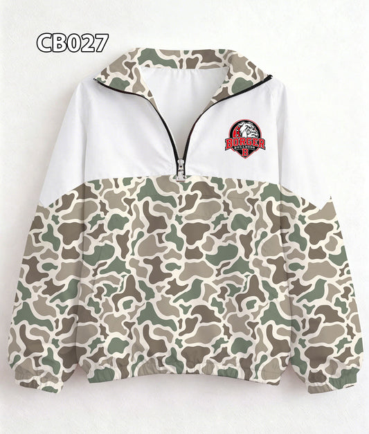ADULT Camo Bulldog Pullover