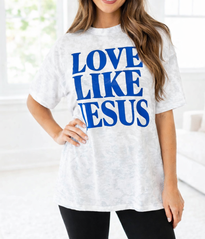 Gray Camo Love Like Jesus