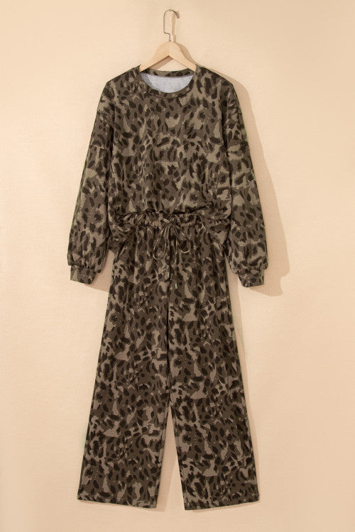 Leopard Patchwork Set
