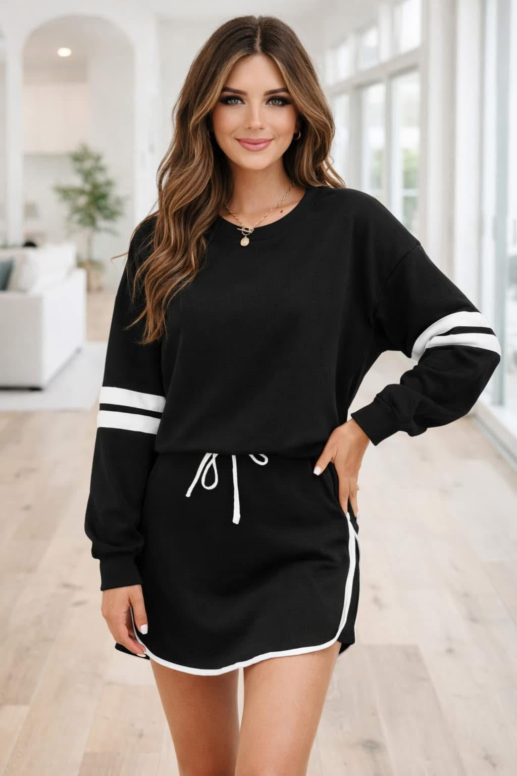 Varsity Skirt Set*MULTIPLE COLORS* LT