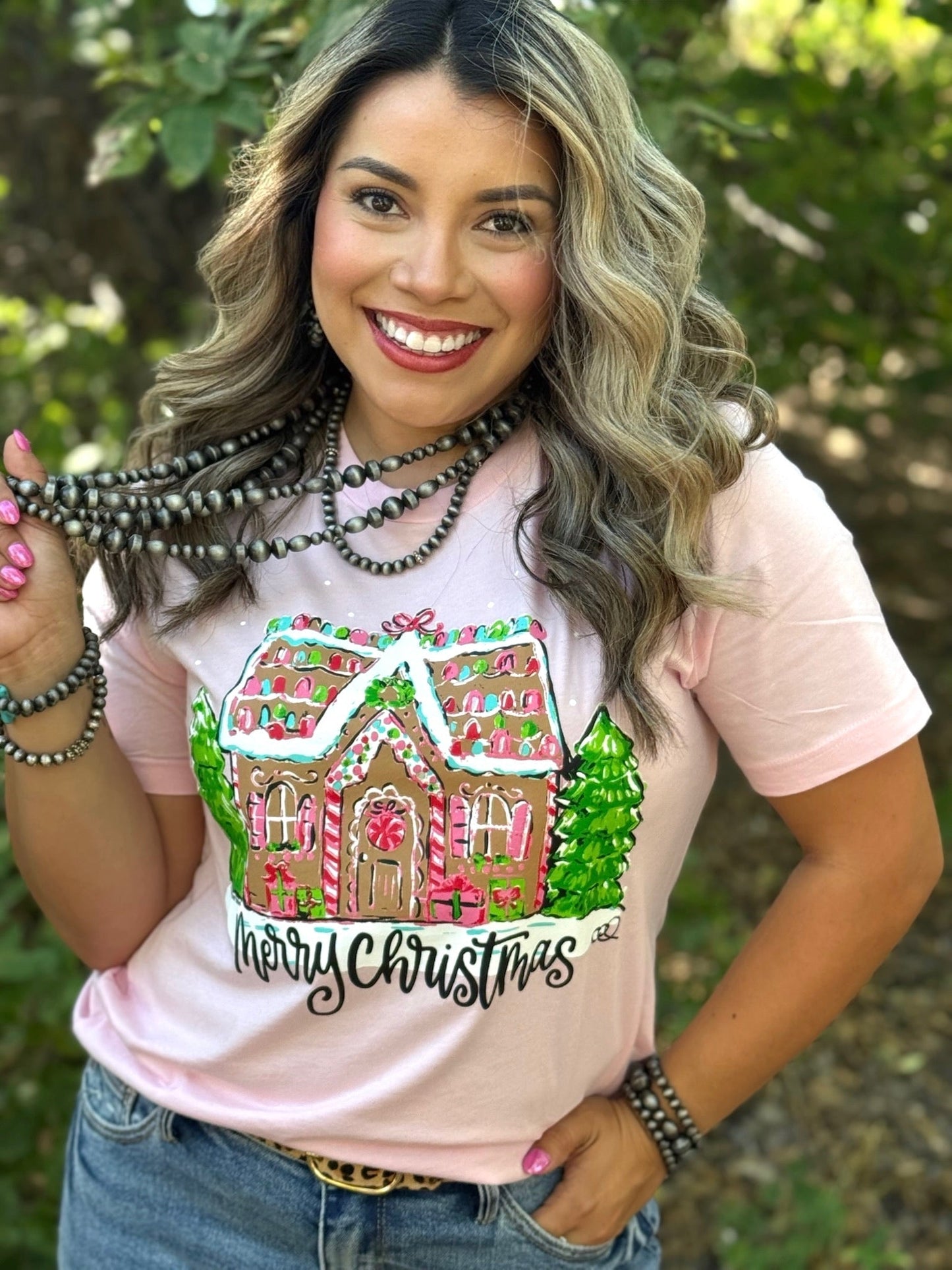 Callie Ann Stelter Gingerbread House Tee & Sweatshirt
