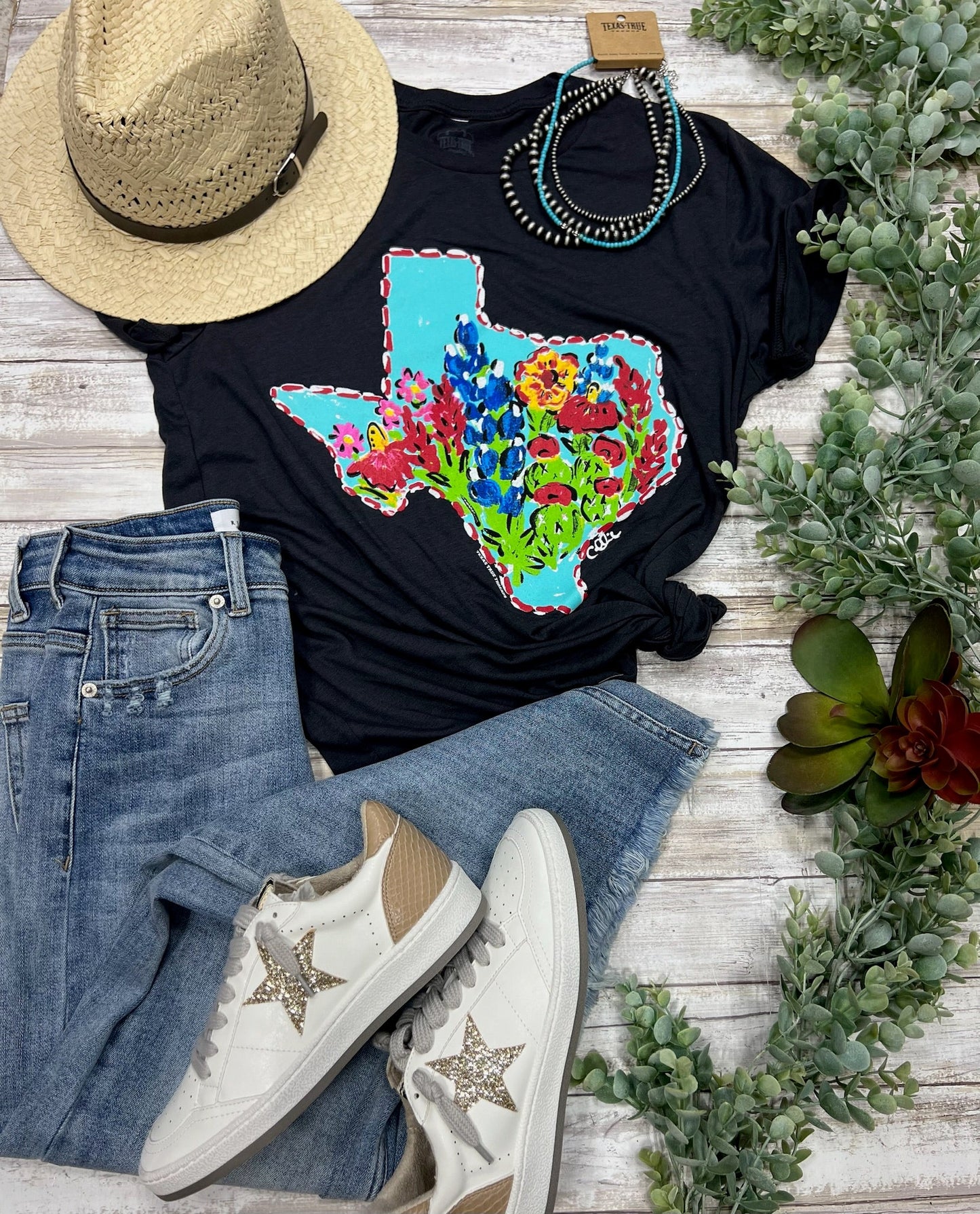 Callie Ann Stelter Bluebonnet Texas Tee