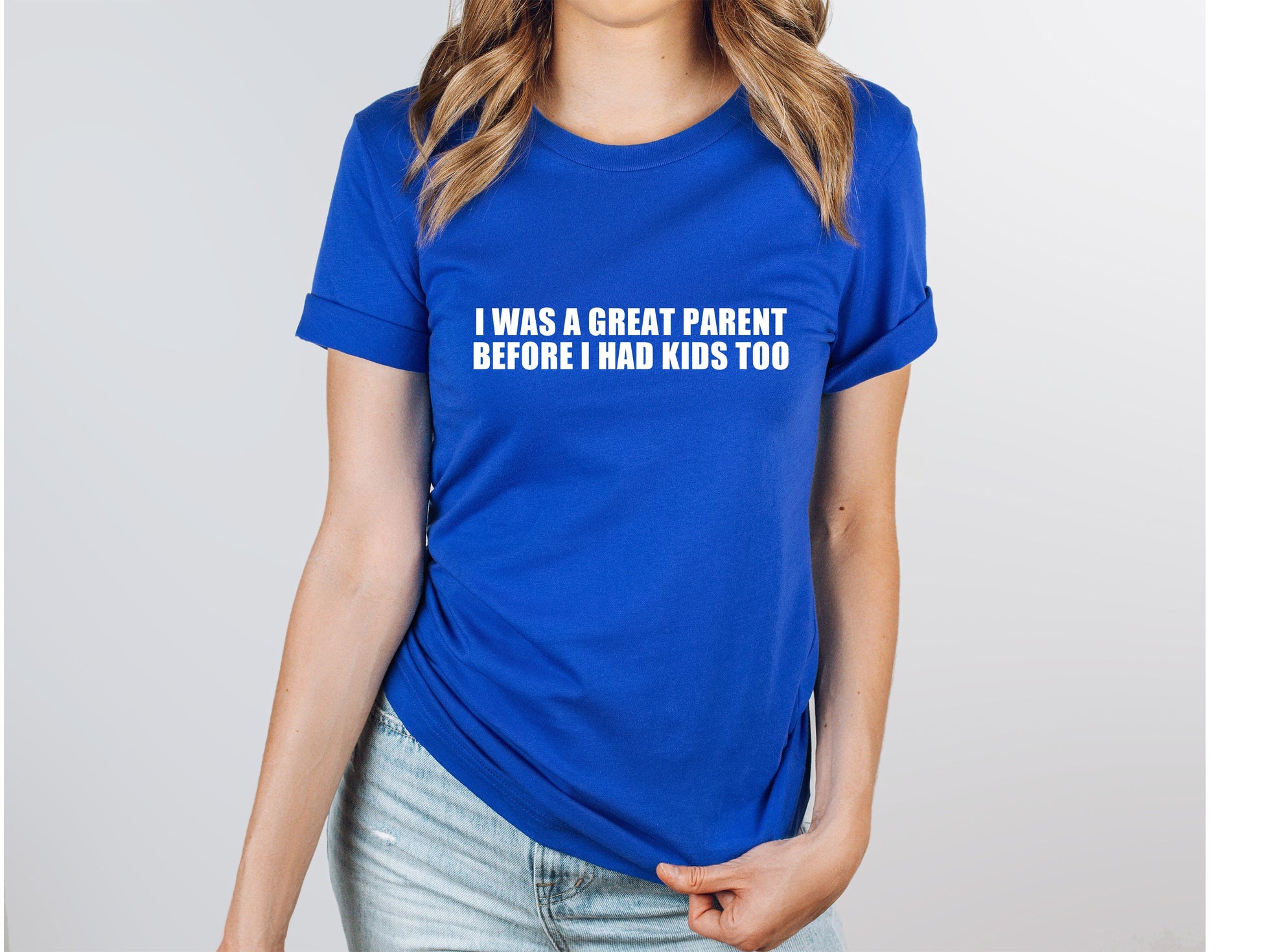 Wholesale I Was a Great Parent Graphic Tee - Mauve Tee