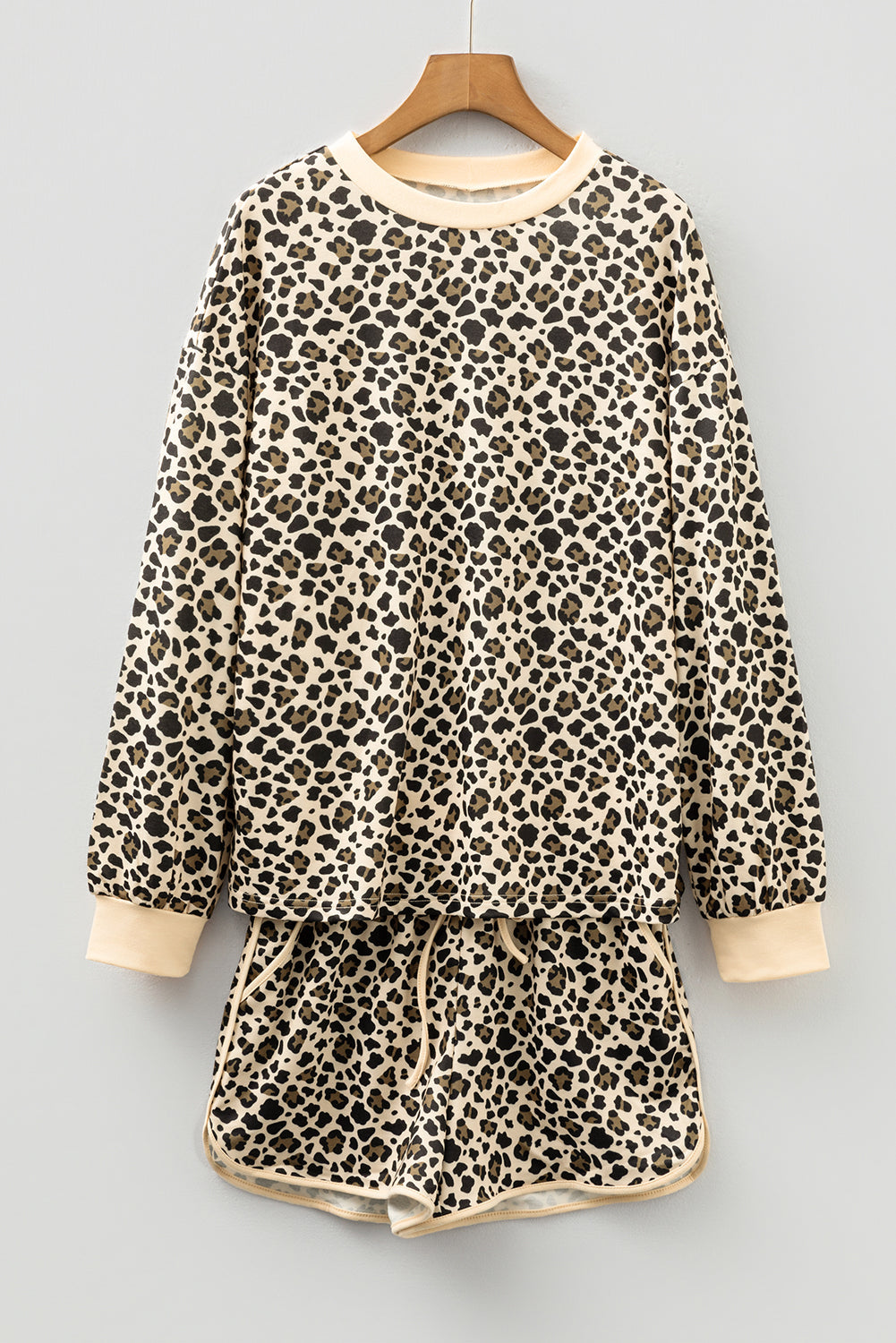 Leopard Pullover Drawstring Set RTS
