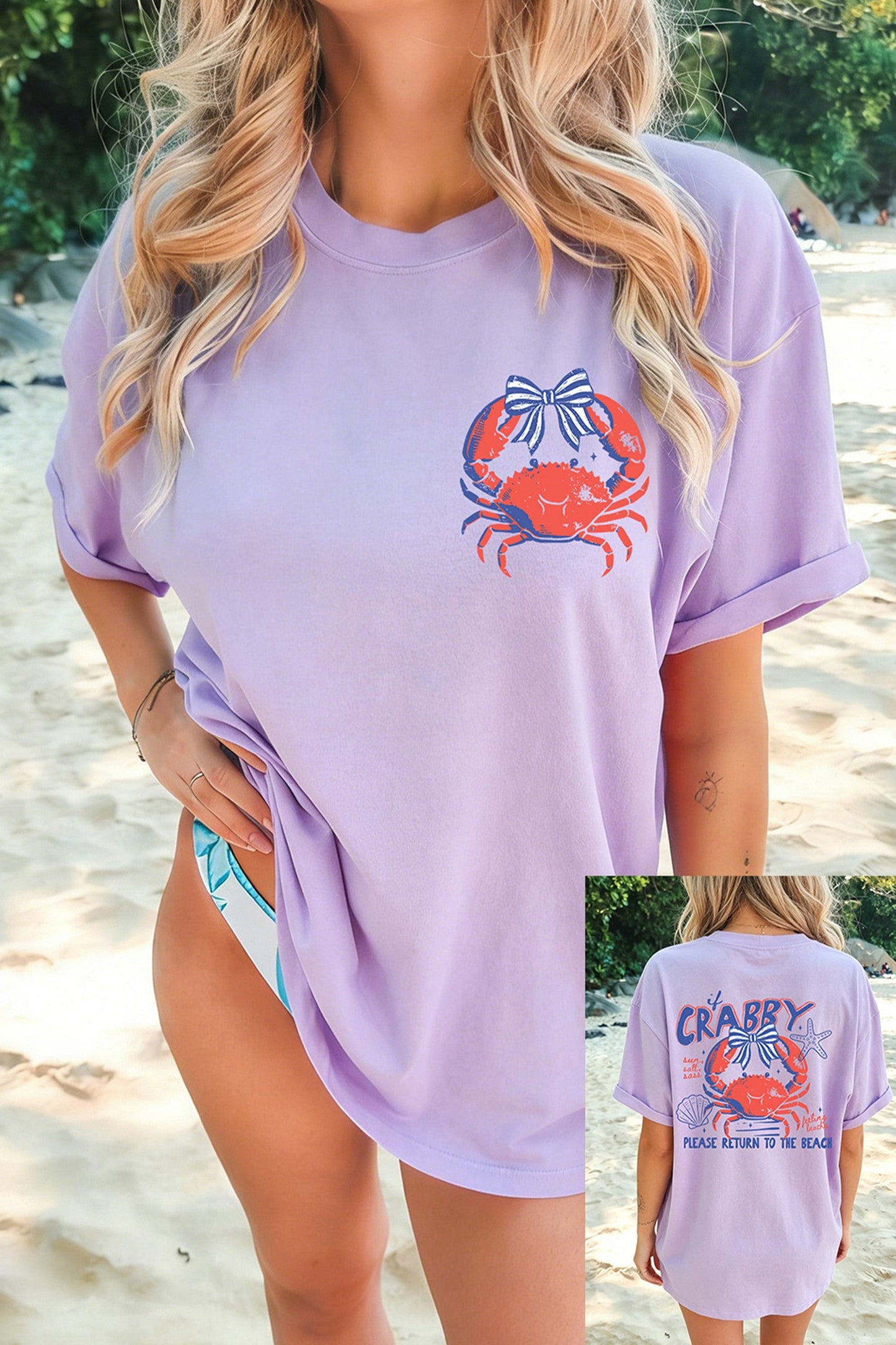 Orchid Petal CRABBY Shirt