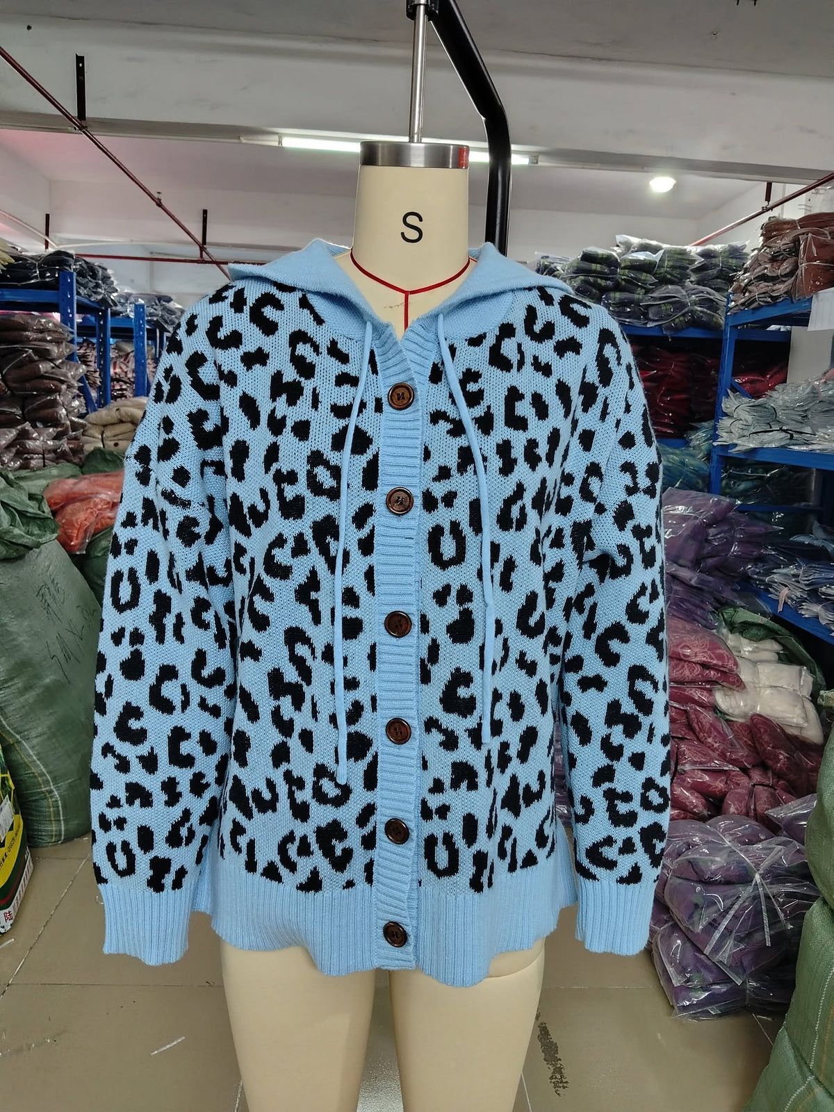 PREORDER: Leopard Hooded Cardigan