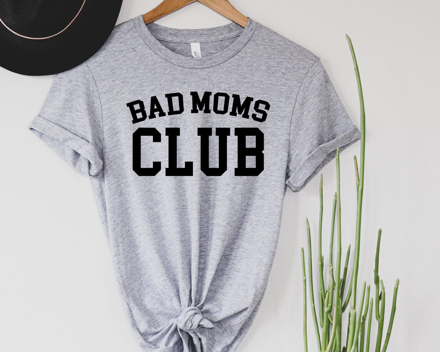 Wholesale Bad Moms Club Graphic Tee - Mint
